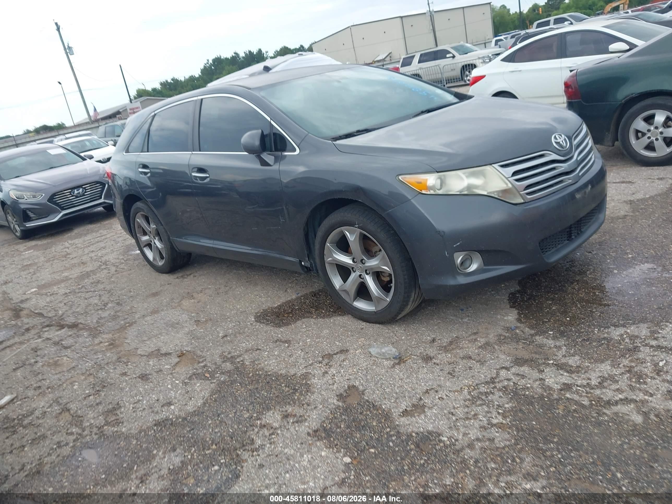 2012 Toyota Venza Xle V6 Gray vin: 4T3ZK3BB8CU051215