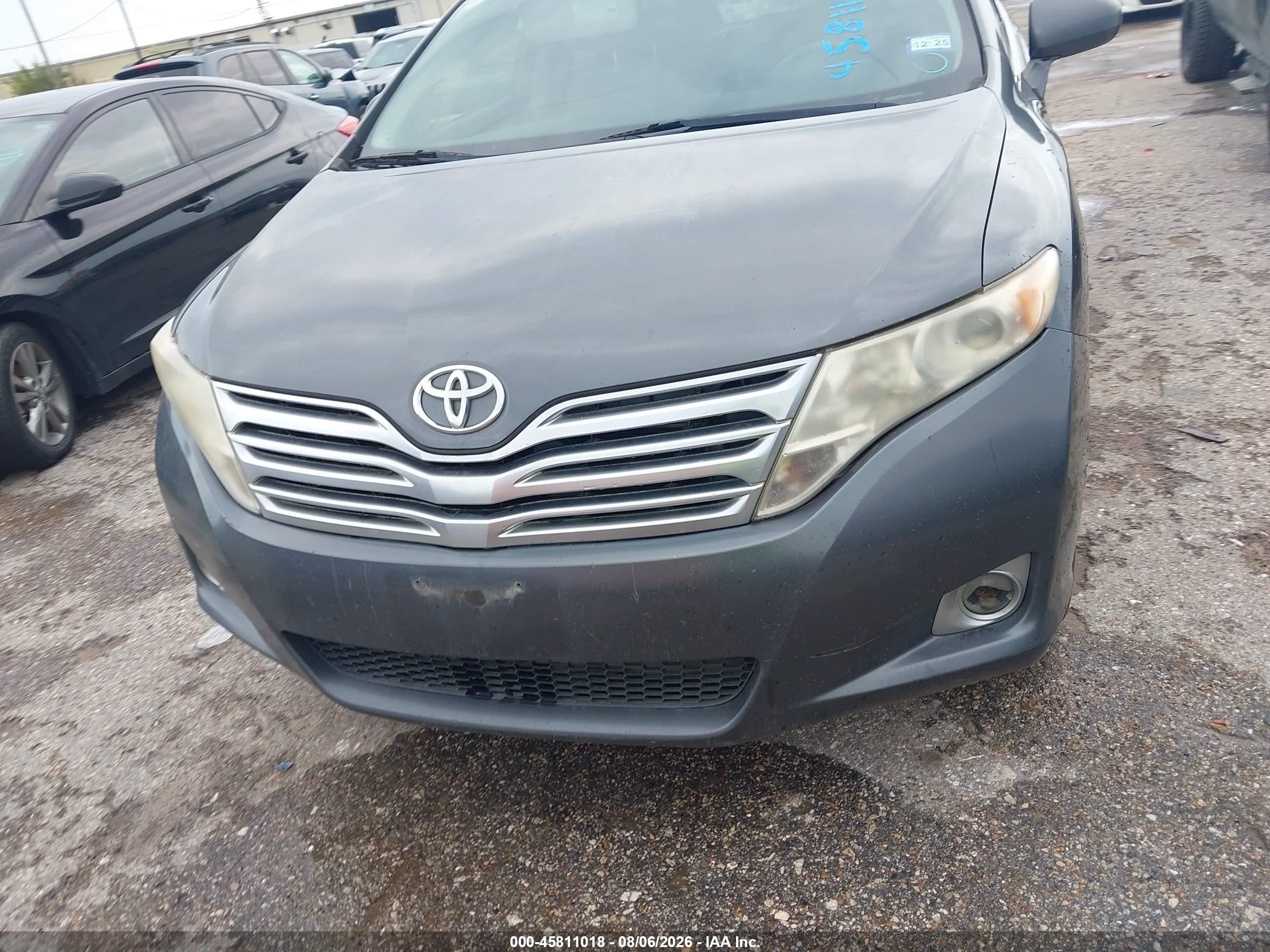2012 Toyota Venza Xle V6 Gray vin: 4T3ZK3BB8CU051215