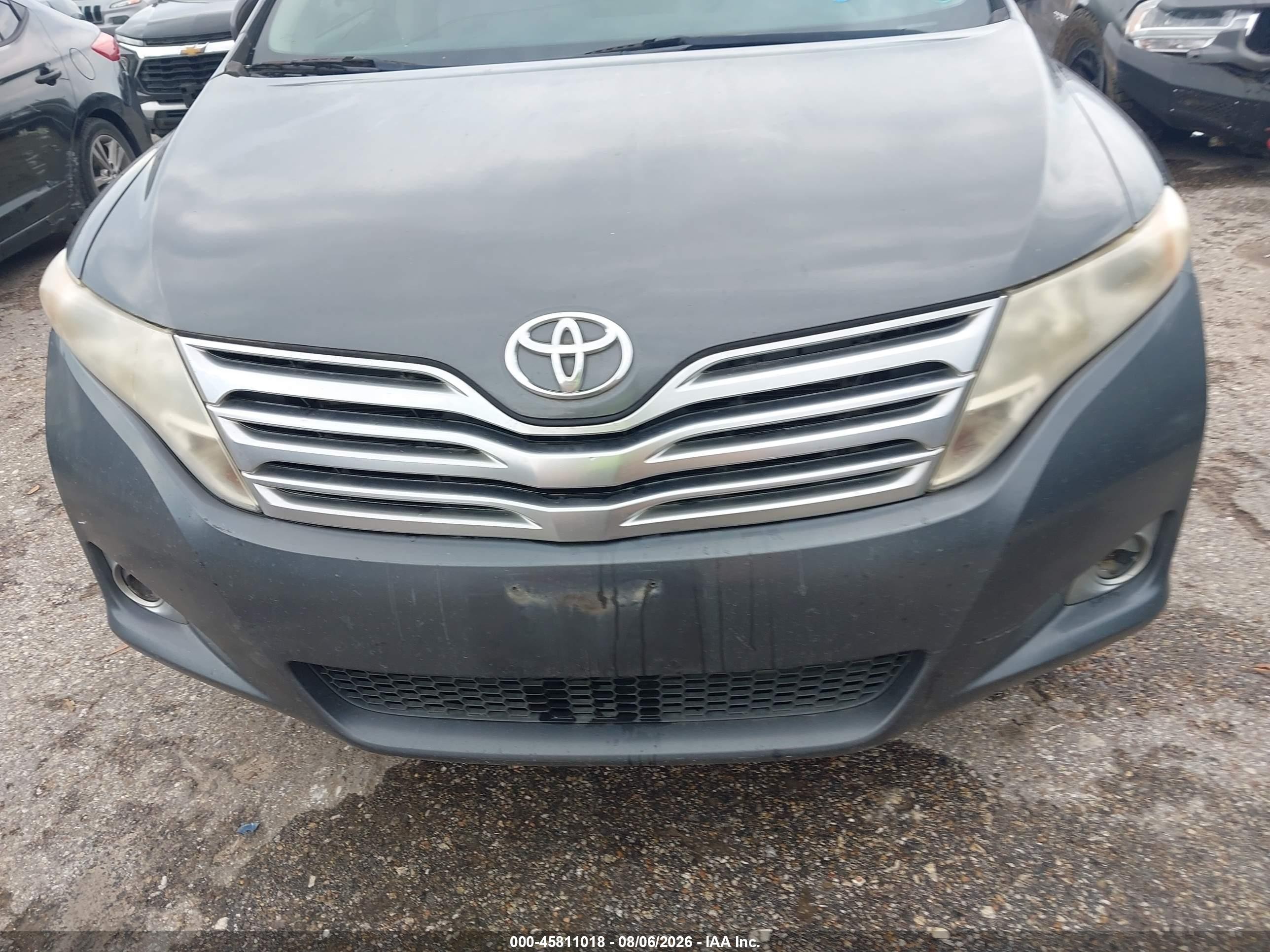 2012 Toyota Venza Xle V6 Gray vin: 4T3ZK3BB8CU051215