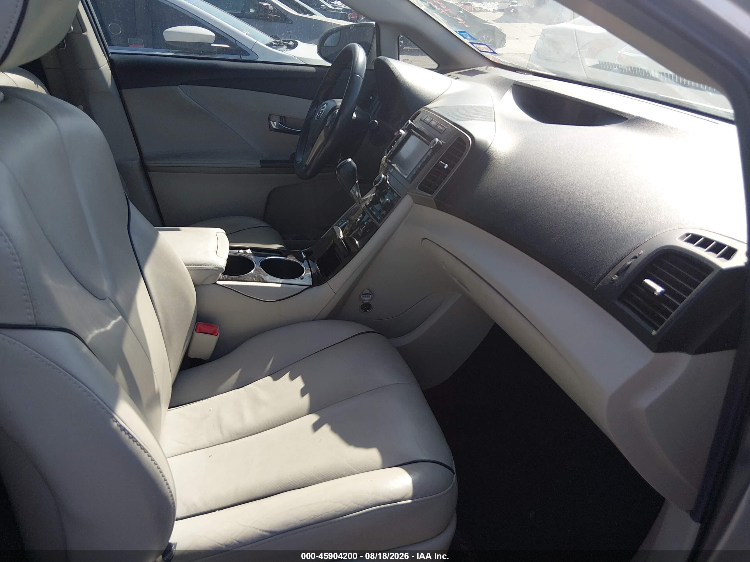 2013 Toyota Venza Xle V6 Silver vin: 4T3ZK3BB8DU063656