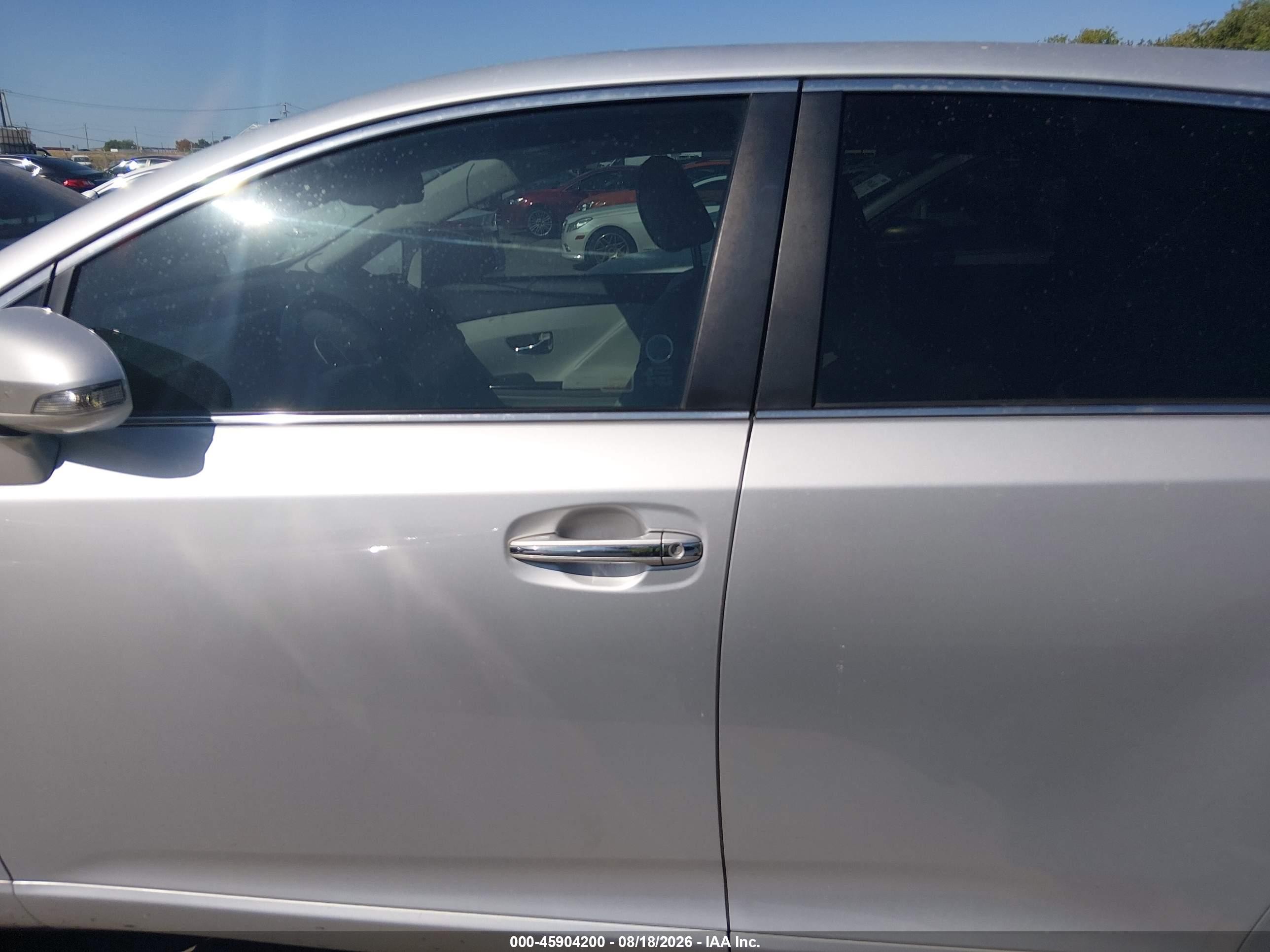 2013 Toyota Venza Xle V6 Silver vin: 4T3ZK3BB8DU063656
