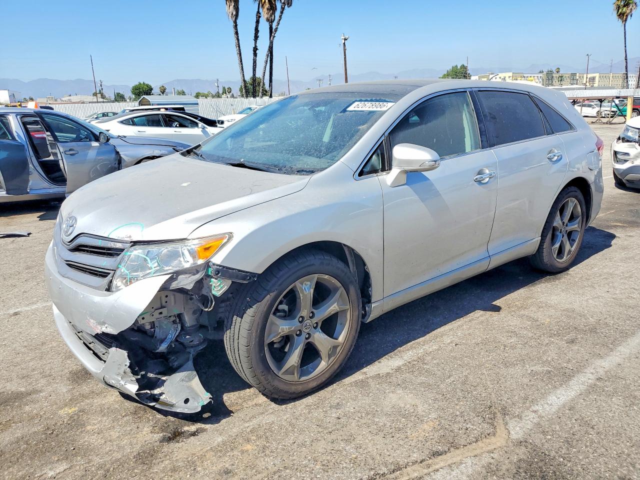 2014 Toyota Venza Xle Silver vin: 4T3ZK3BB8EU064582