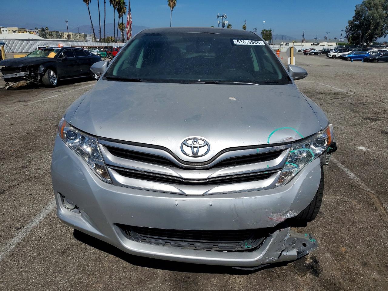 2014 Toyota Venza Xle Silver vin: 4T3ZK3BB8EU064582