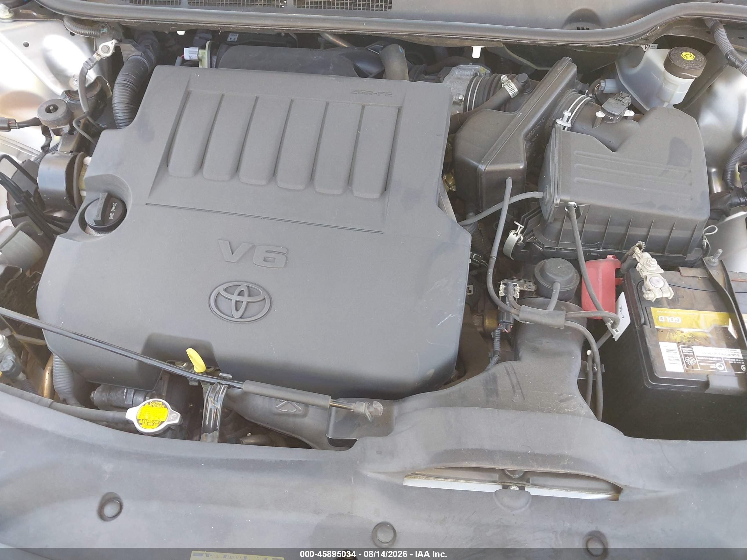 2015 Toyota Venza Xle V6 Silver vin: 4T3ZK3BB8FU072098