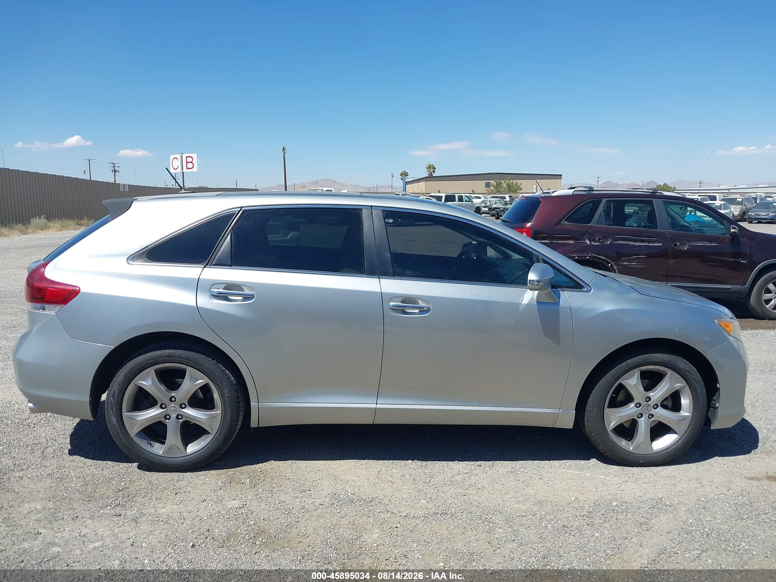 2015 Toyota Venza Xle V6 Silver vin: 4T3ZK3BB8FU072098