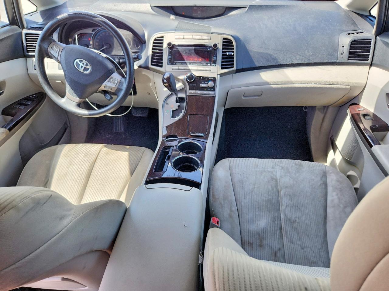 2010 Toyota Venza Fwd V6 White vin: 4T3ZK3BB9AU025557