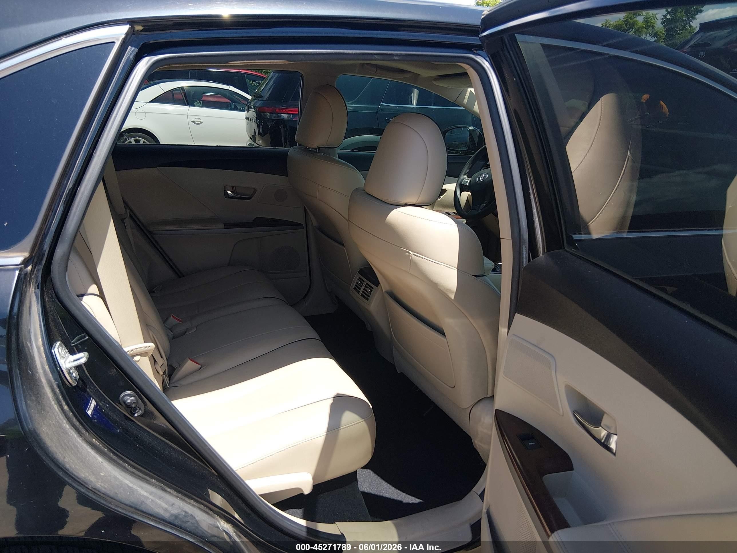 2010 Toyota Venza Base V6 Black vin: 4T3ZK3BB9AU034193