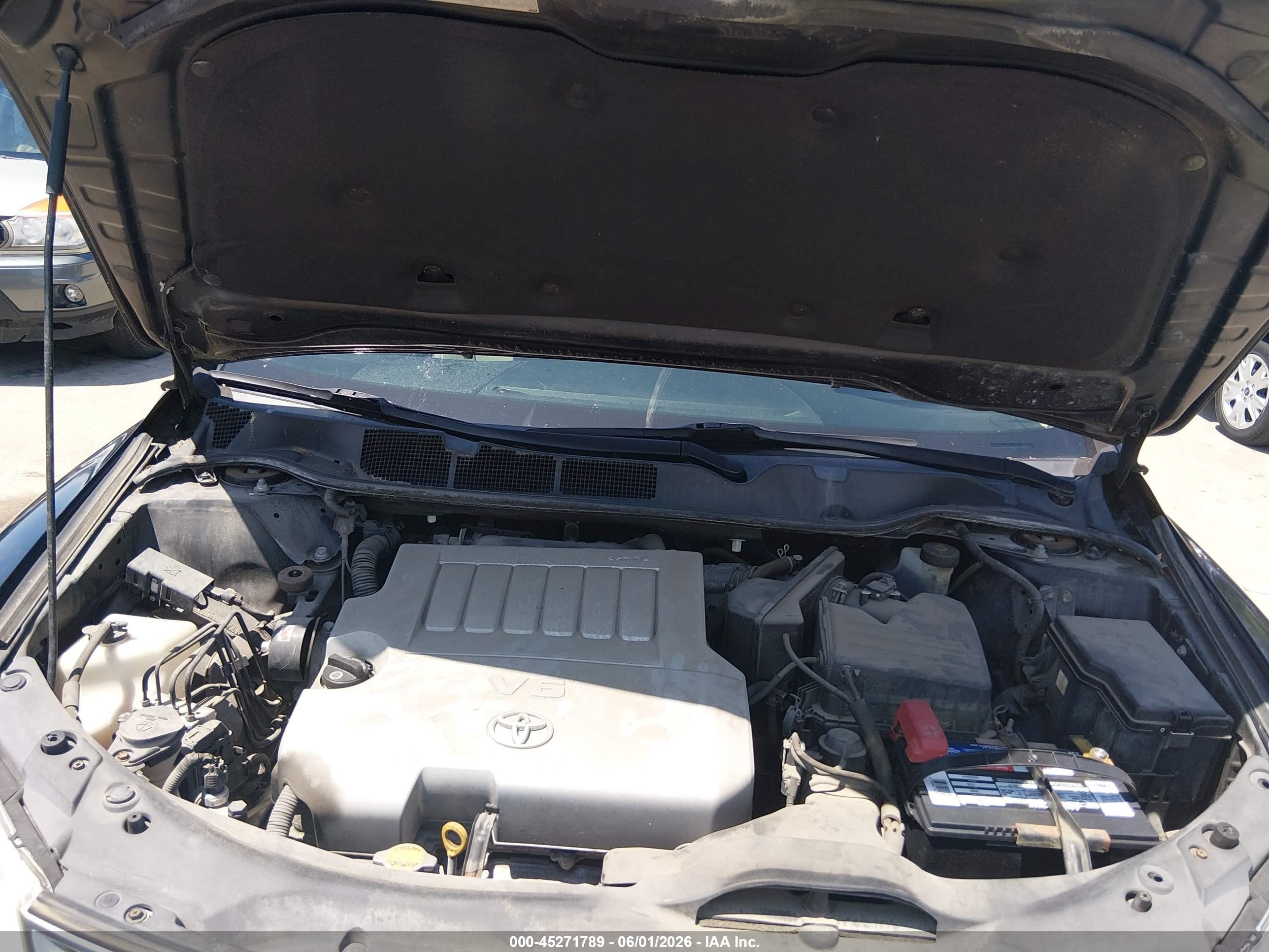 2010 Toyota Venza Base V6 Black vin: 4T3ZK3BB9AU034193
