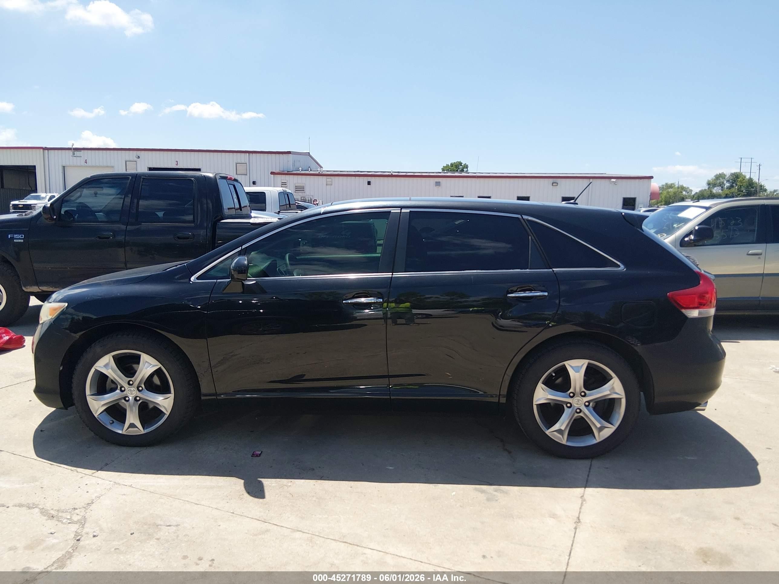 2010 Toyota Venza Base V6 Black vin: 4T3ZK3BB9AU034193