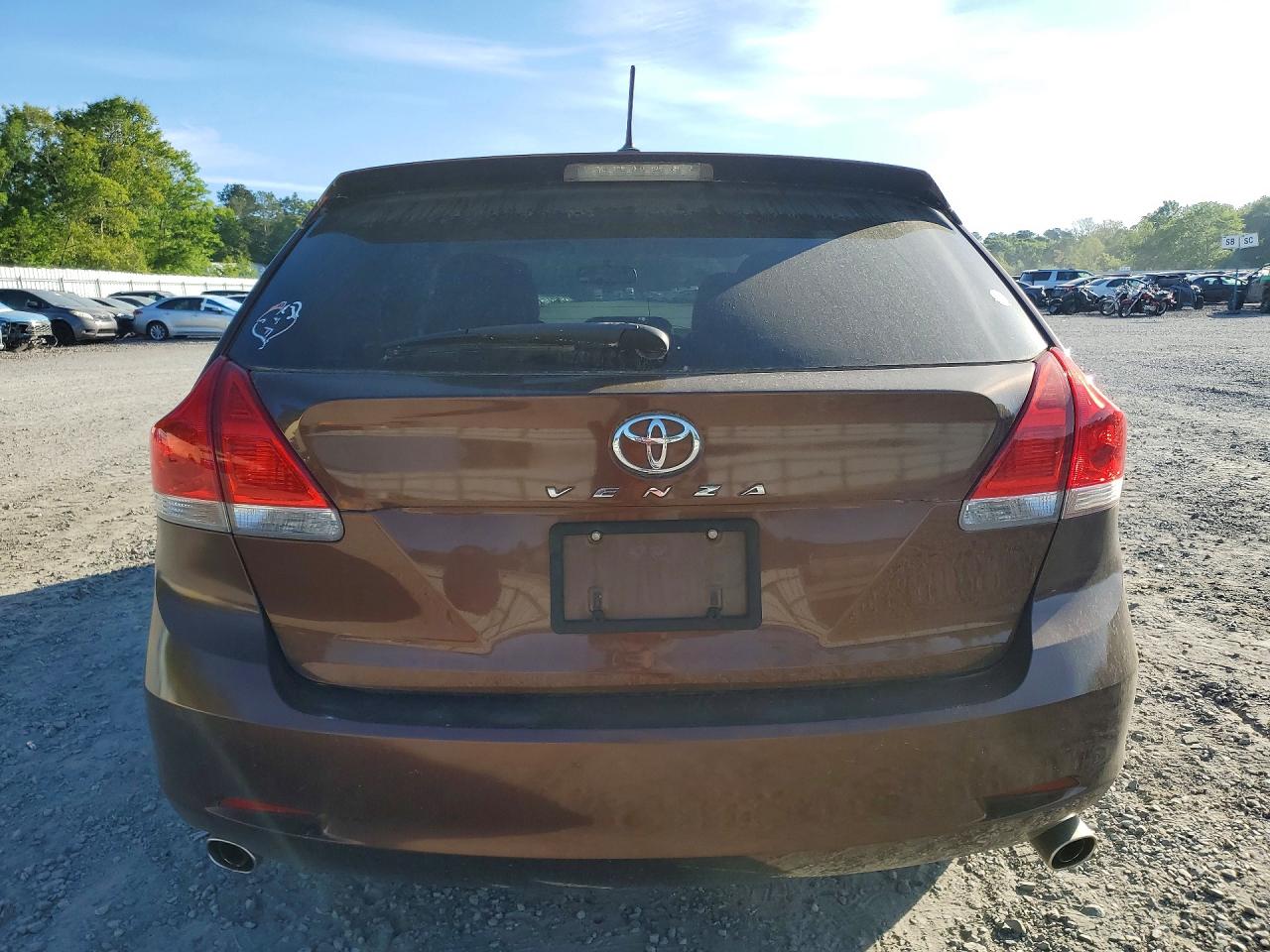 2011 Toyota Venza Fwd V6 Brown vin: 4T3ZK3BB9BU037645