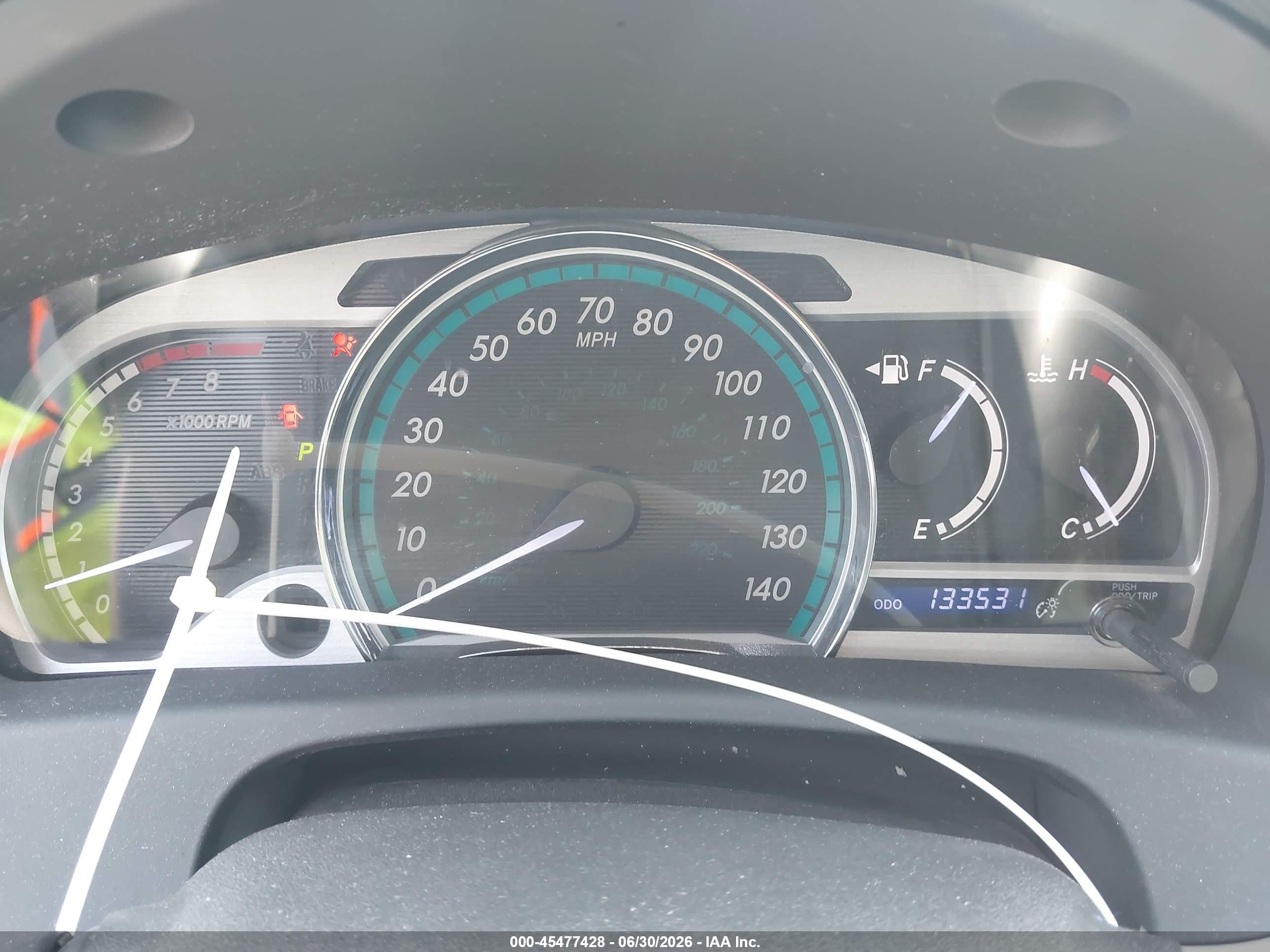 2012 Toyota Venza Le V6 Серебряный vin: 4T3ZK3BB9CU049084