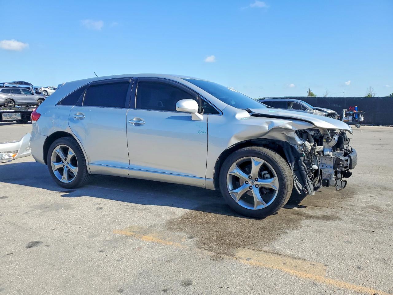 2012 Toyota Venza Xle Silver vin: 4T3ZK3BB9CU052115