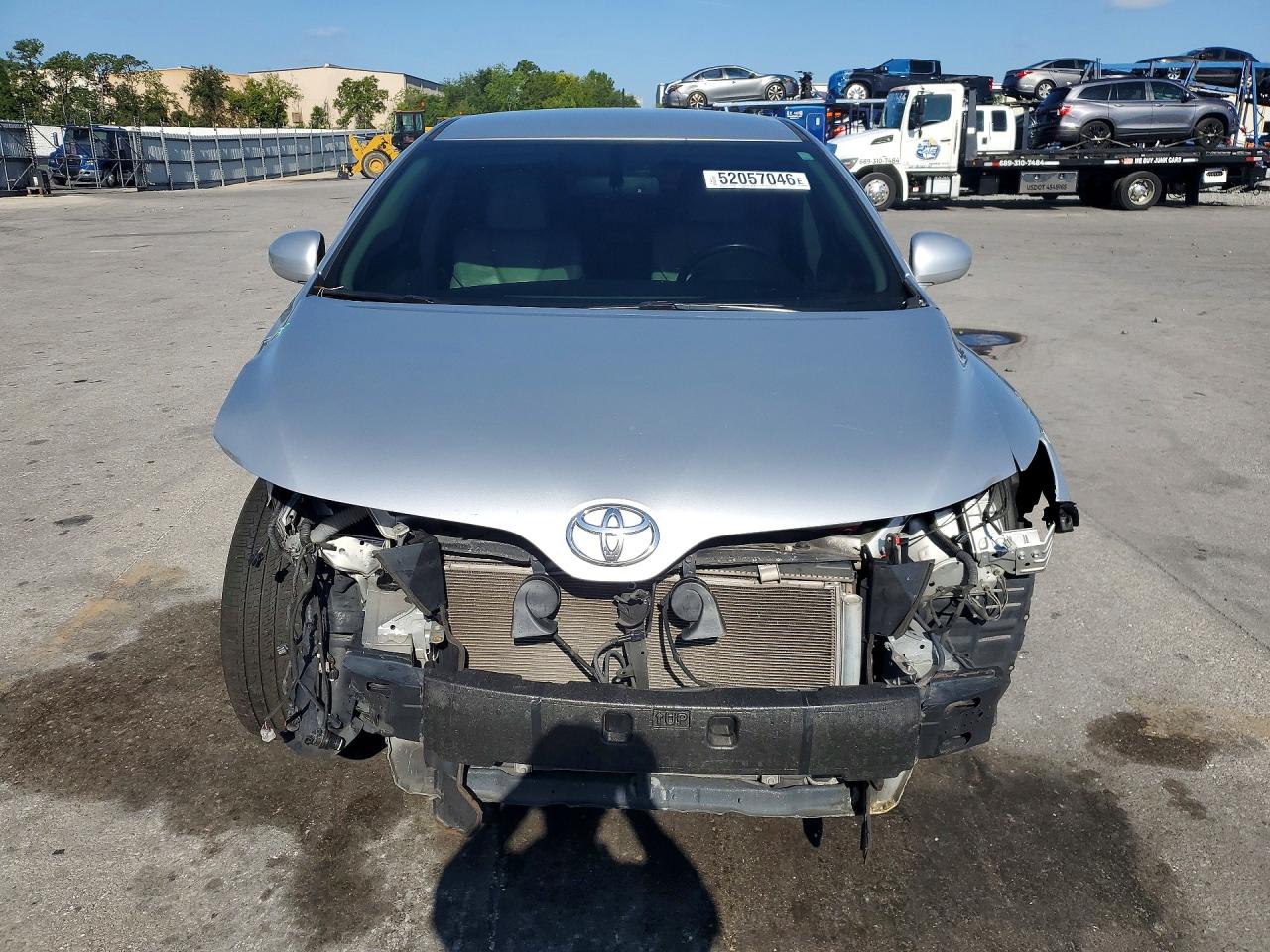 2012 Toyota Venza Xle Silver vin: 4T3ZK3BB9CU052115