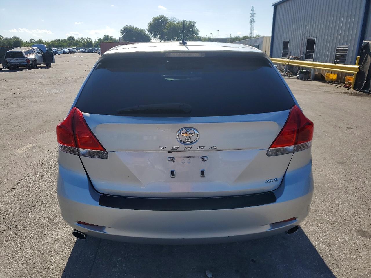 2012 Toyota Venza Xle Silver vin: 4T3ZK3BB9CU052115