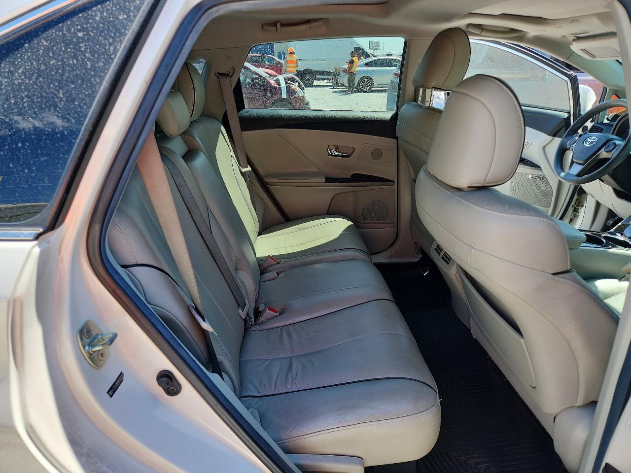 2013 Toyota Venza Xle White vin: 4T3ZK3BB9DU063391