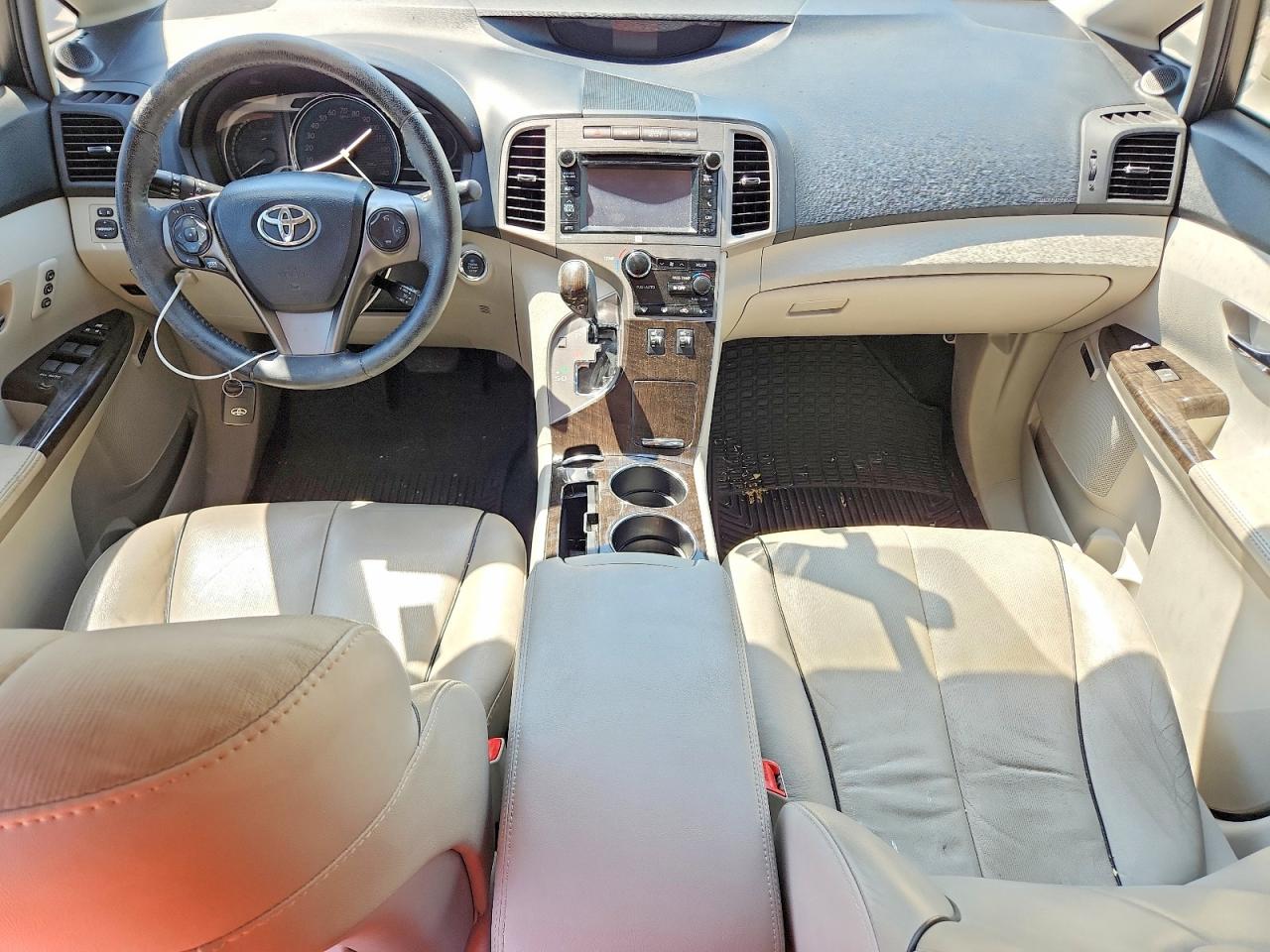 2013 Toyota Venza Xle White vin: 4T3ZK3BB9DU063391