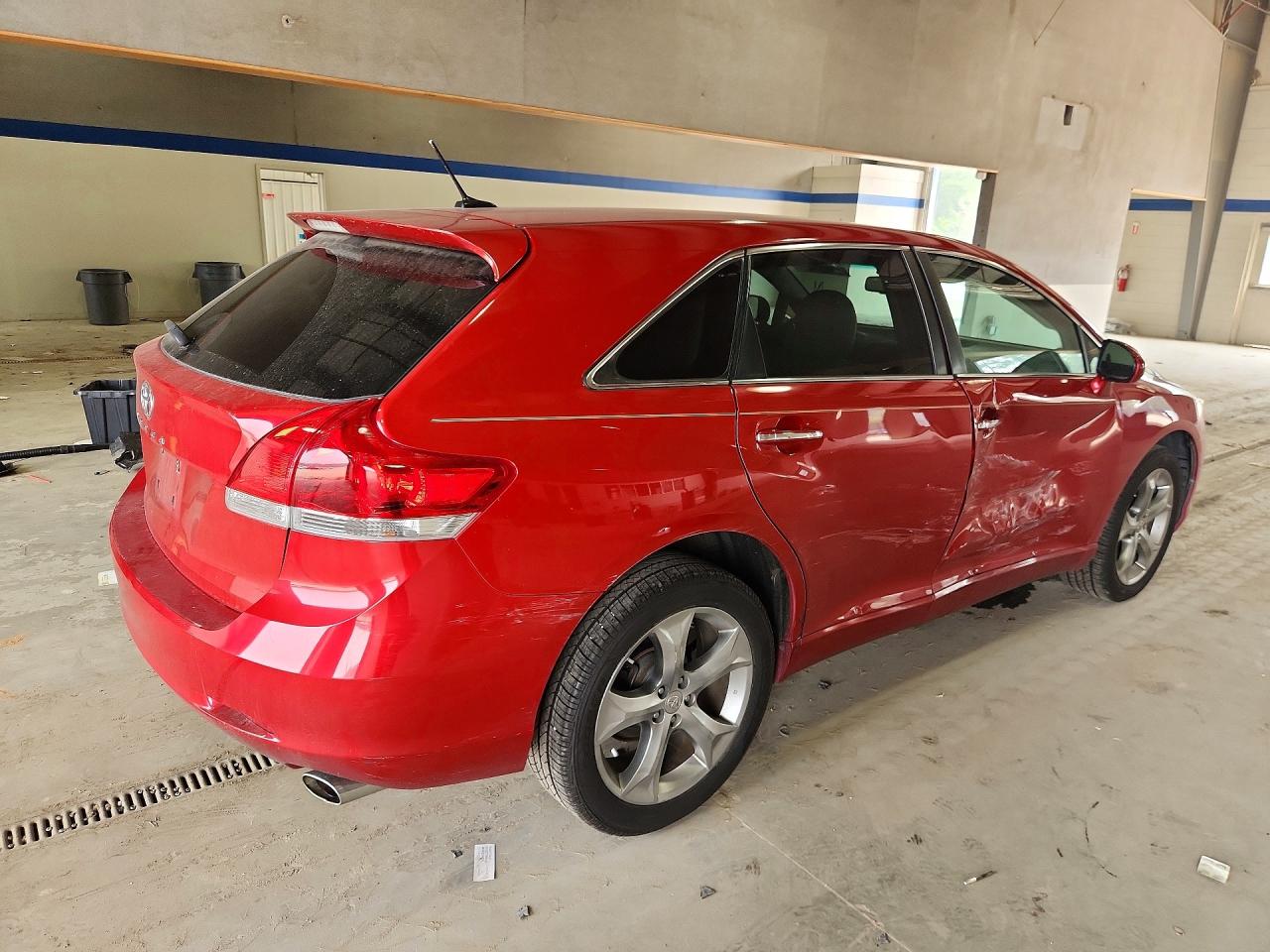 2010 Toyota Venza Fwd V6 Red vin: 4T3ZK3BBXAU026166