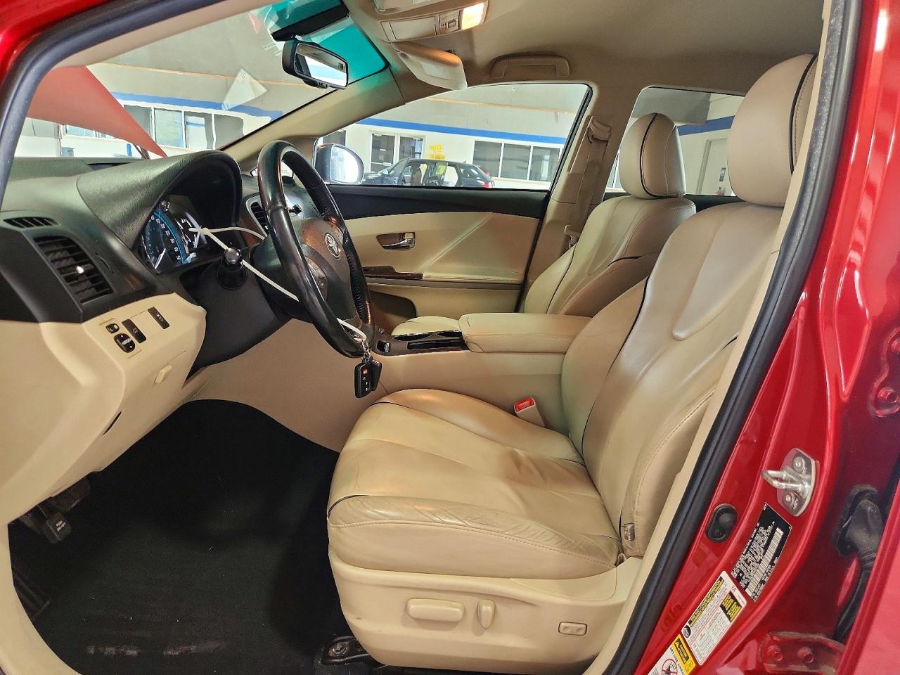 2010 Toyota Venza Fwd V6 Red vin: 4T3ZK3BBXAU026166