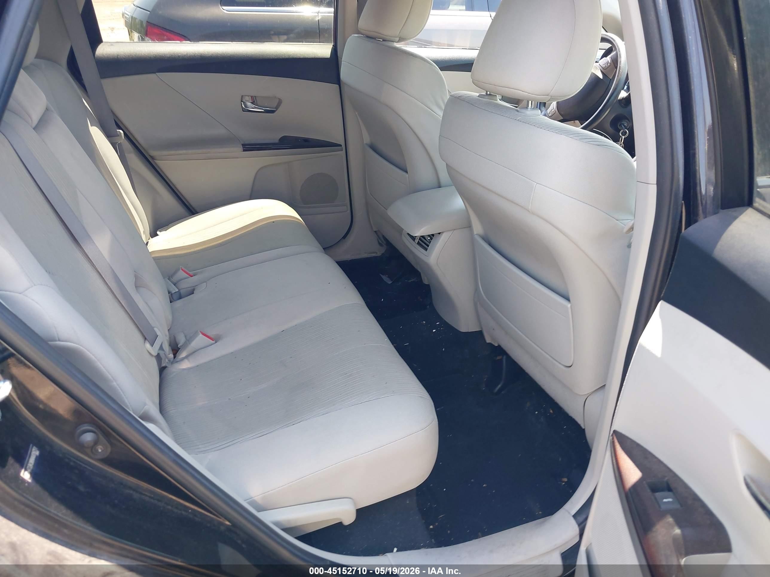 2010 Toyota Venza Base V6 Black vin: 4T3ZK3BBXAU026751