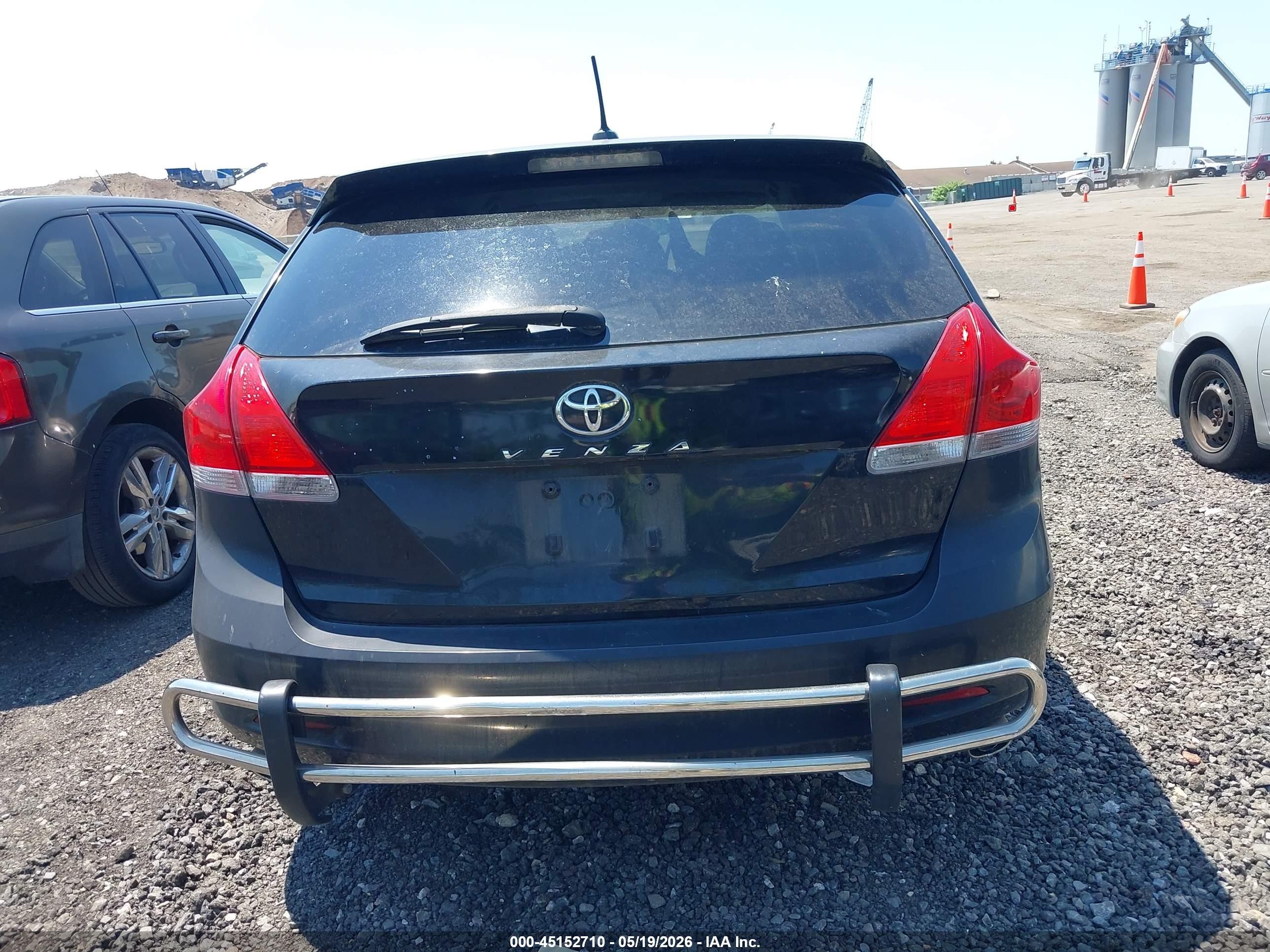 2010 Toyota Venza Base V6 Black vin: 4T3ZK3BBXAU026751
