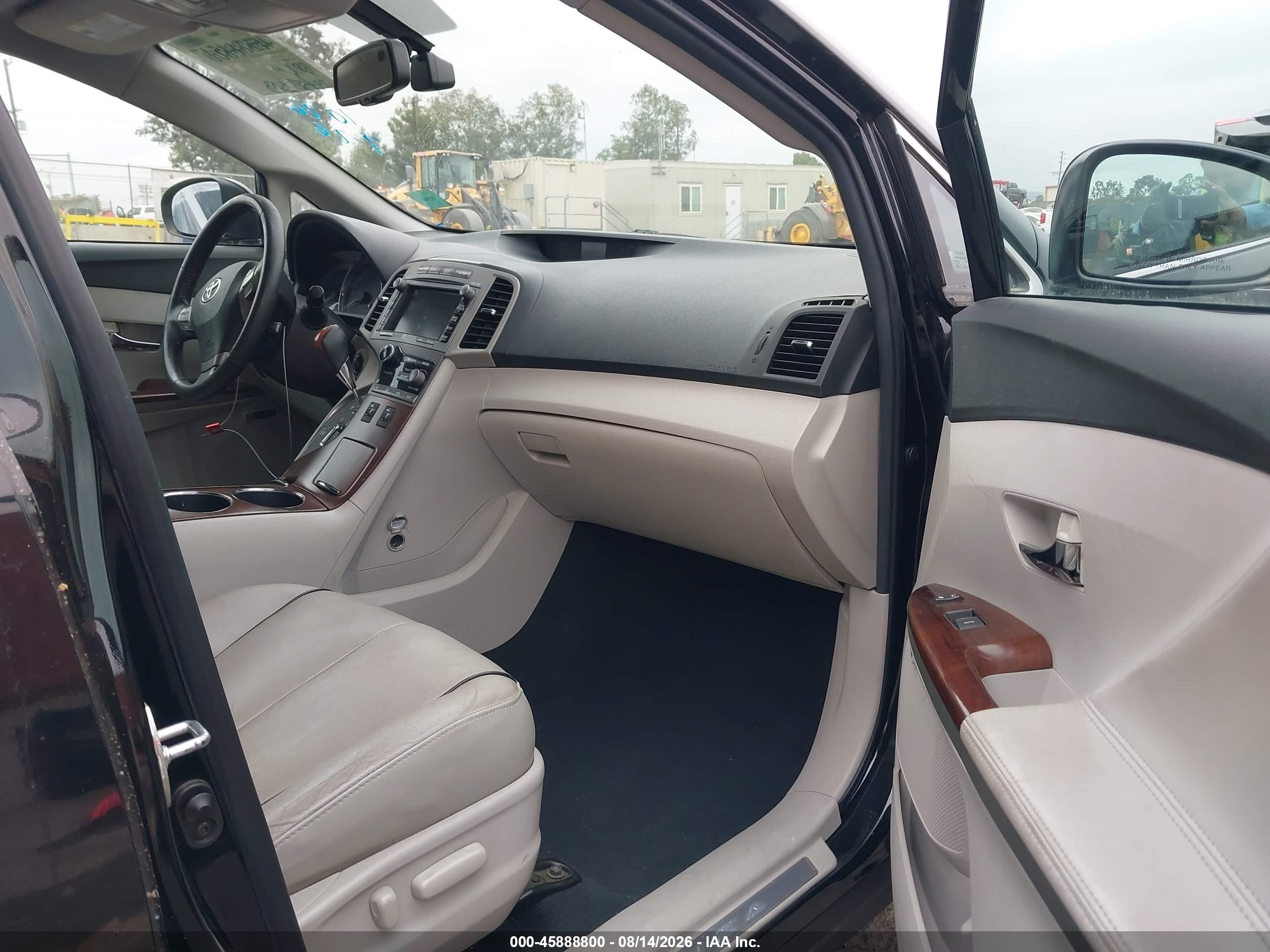2011 Toyota Venza Base V6 Черный vin: 4T3ZK3BBXBU042630