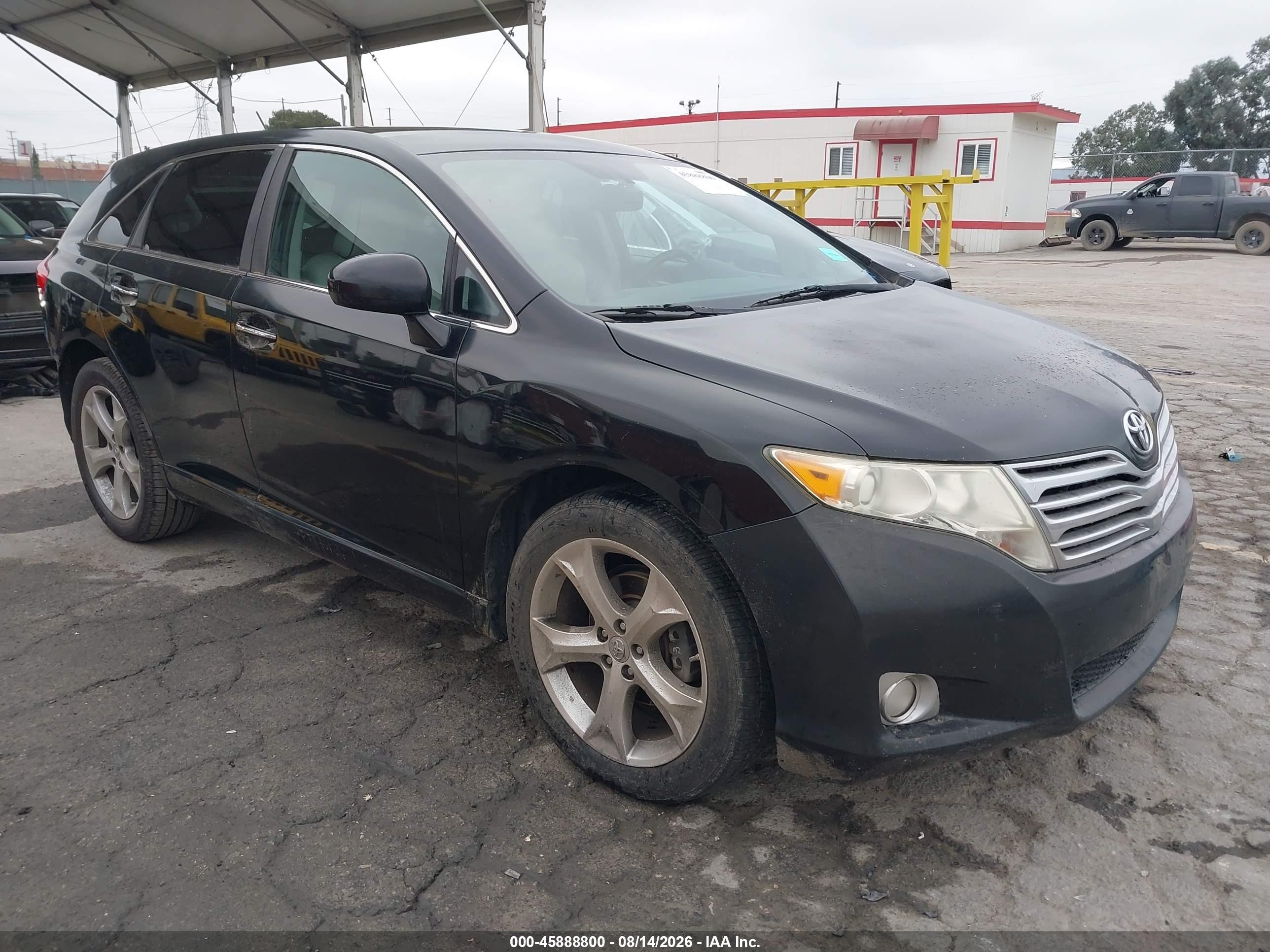 2011 Toyota Venza Base V6 Black vin: 4T3ZK3BBXBU042630