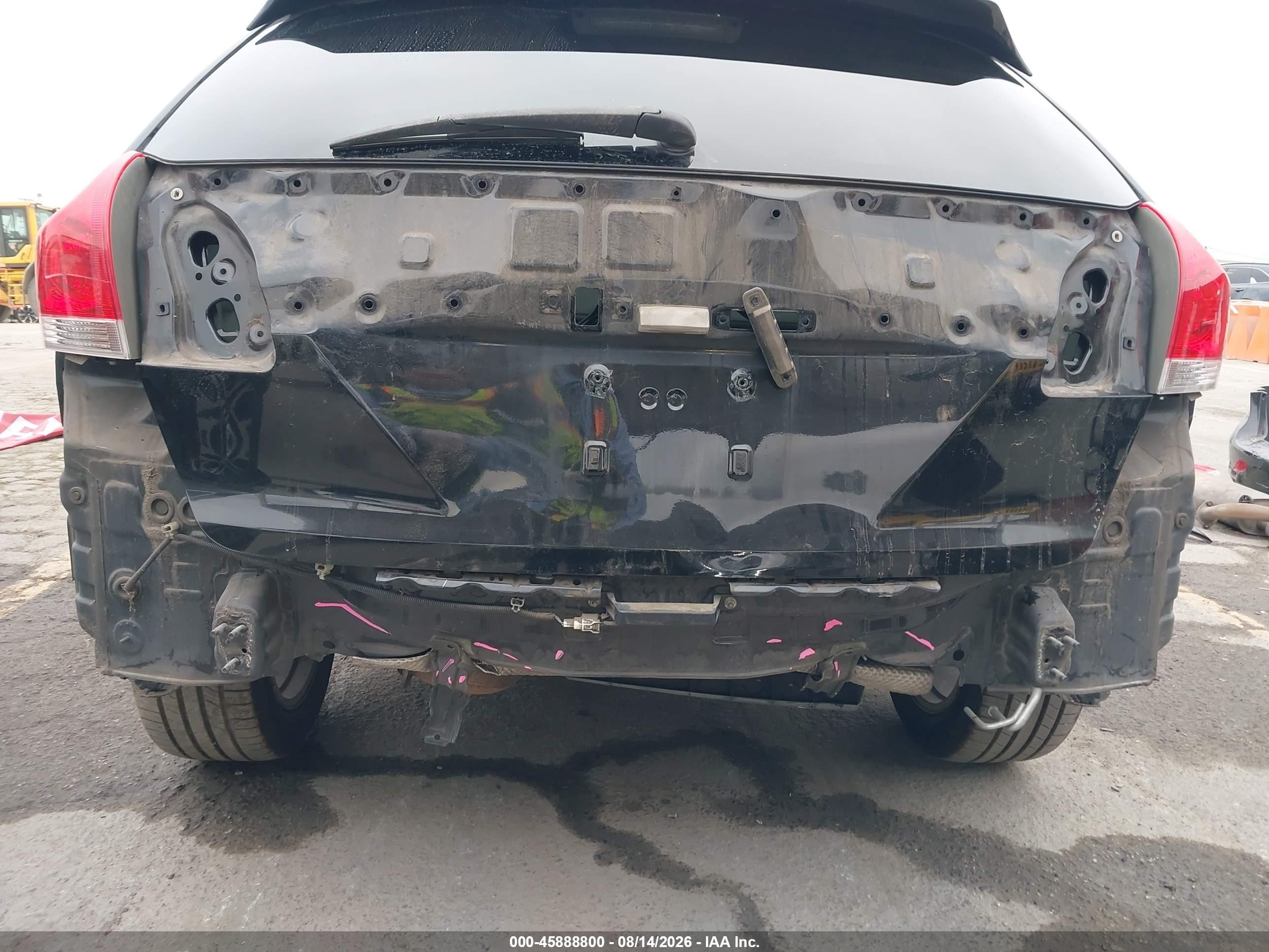 2011 Toyota Venza Base V6 Черный vin: 4T3ZK3BBXBU042630