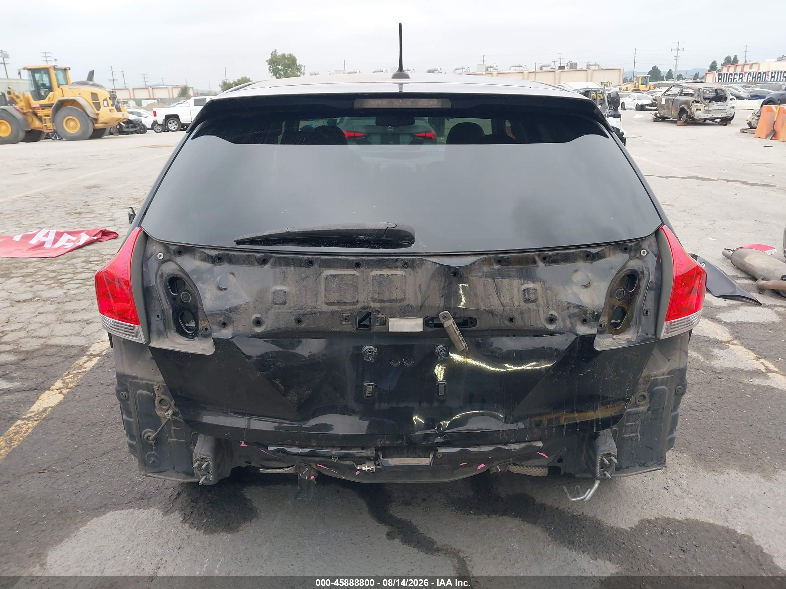 2011 Toyota Venza Base V6 Черный vin: 4T3ZK3BBXBU042630