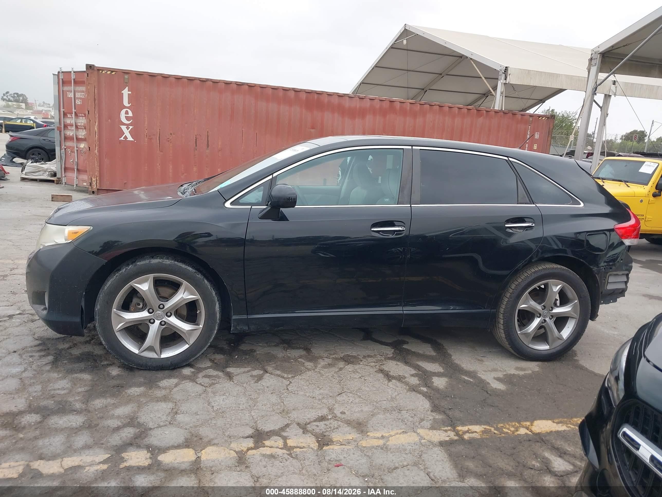 2011 Toyota Venza Base V6 Черный vin: 4T3ZK3BBXBU042630