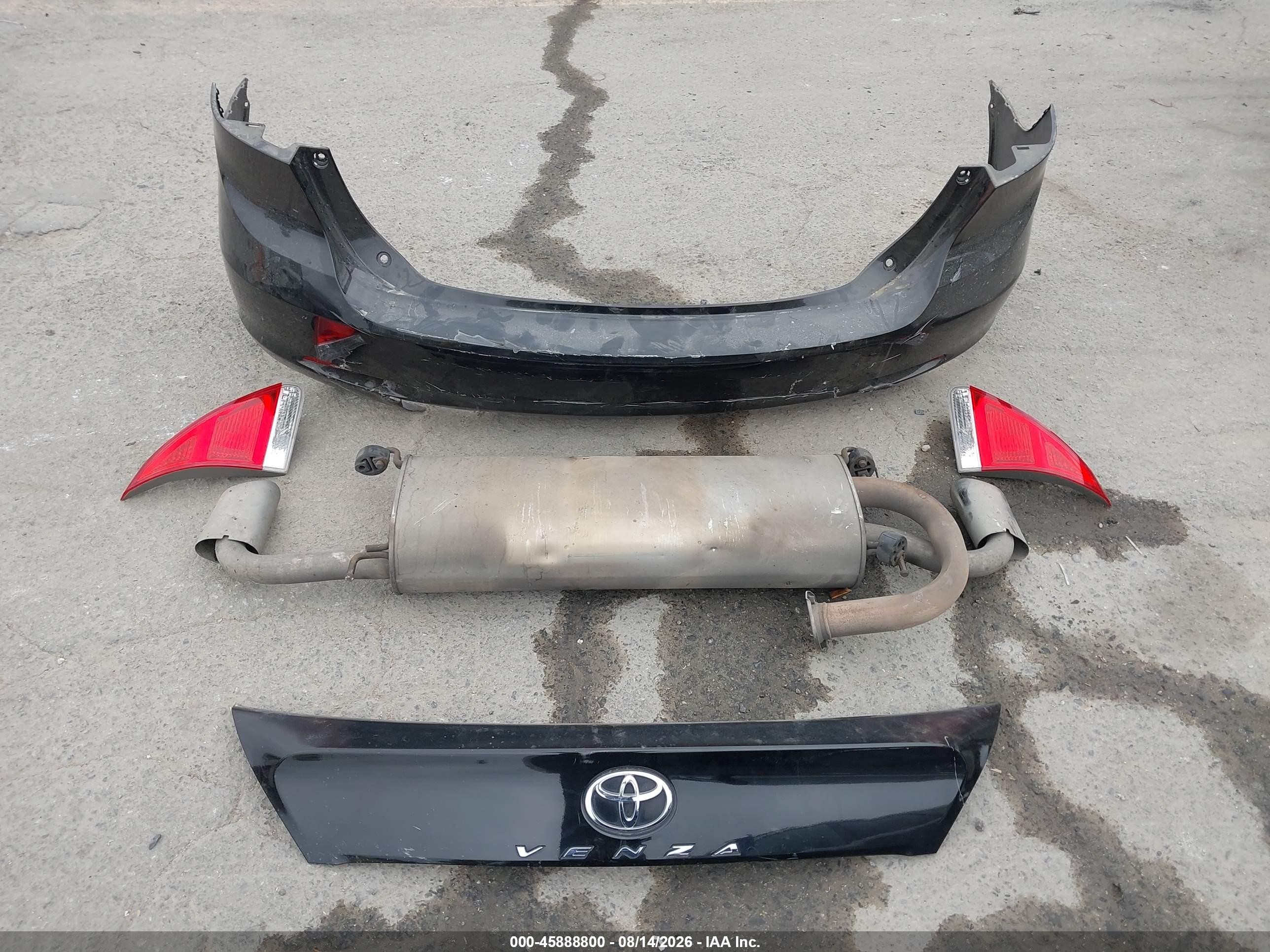 2011 Toyota Venza Base V6 Черный vin: 4T3ZK3BBXBU042630