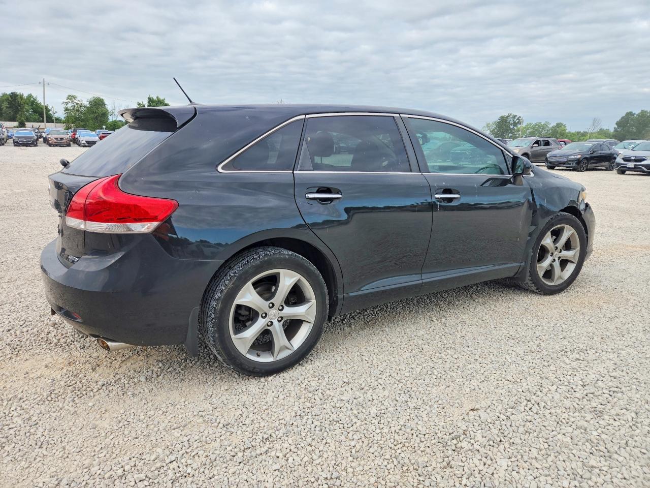 2012 Toyota Venza Limited Black vin: 4T3ZK3BBXCU050230