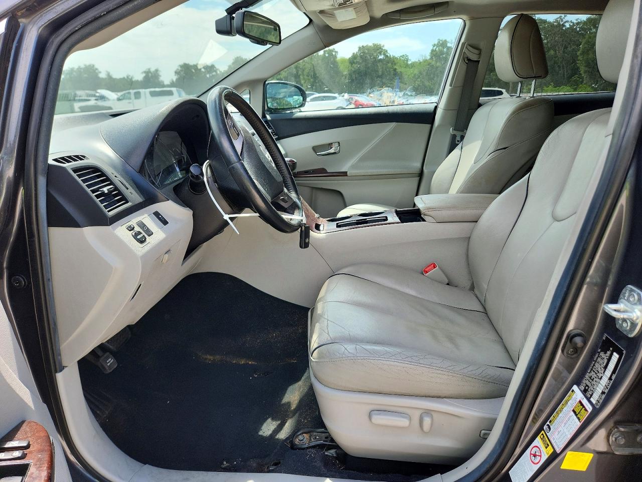 2012 Toyota Venza Limited Gray vin: 4T3ZK3BBXCU051491