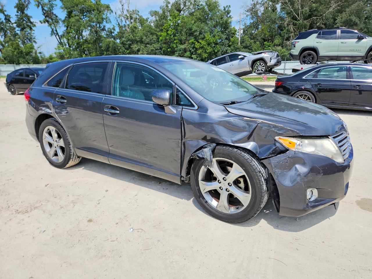 2012 Toyota Venza Limited Gray vin: 4T3ZK3BBXCU051491