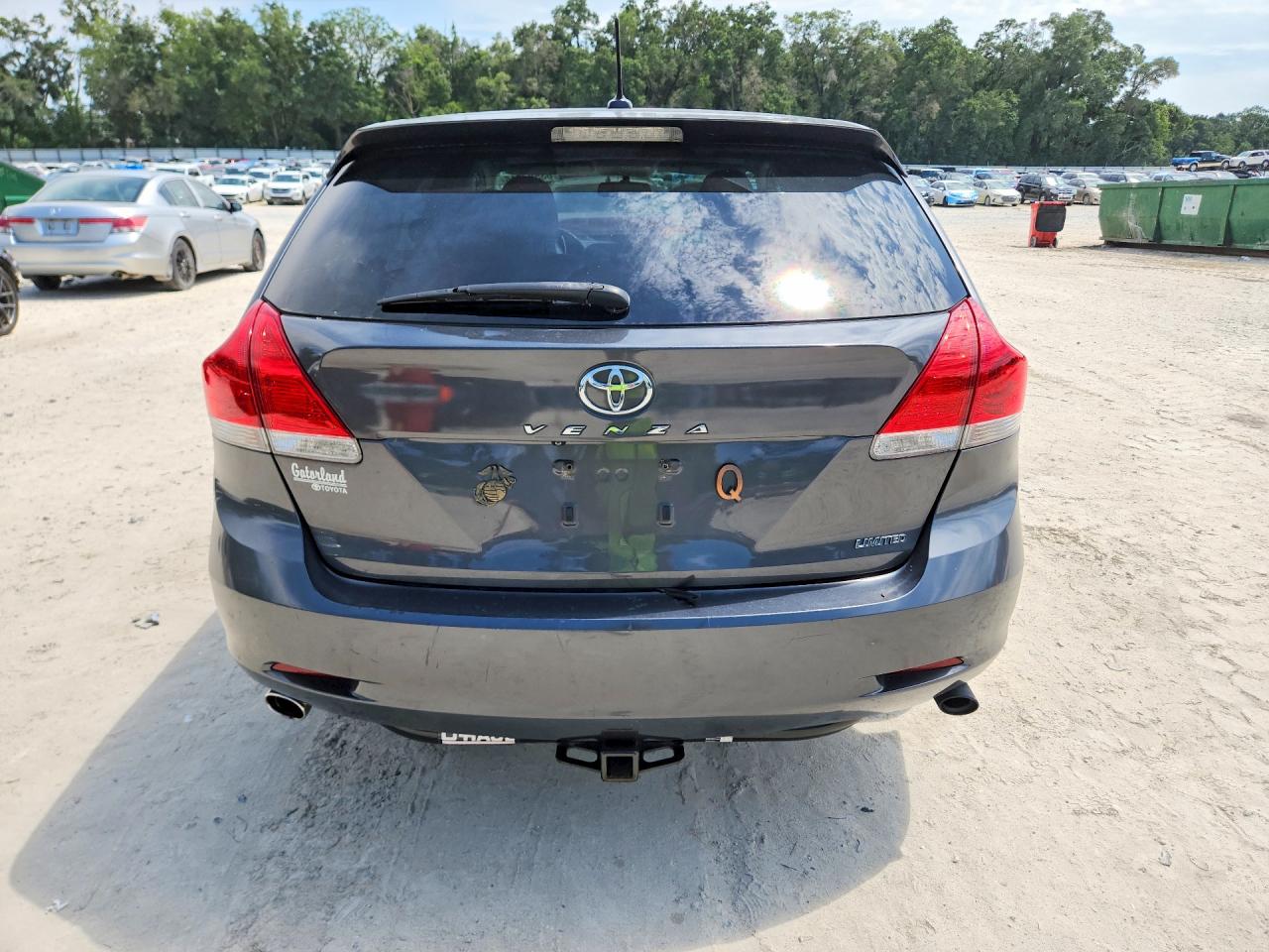 2012 Toyota Venza Limited Gray vin: 4T3ZK3BBXCU051491