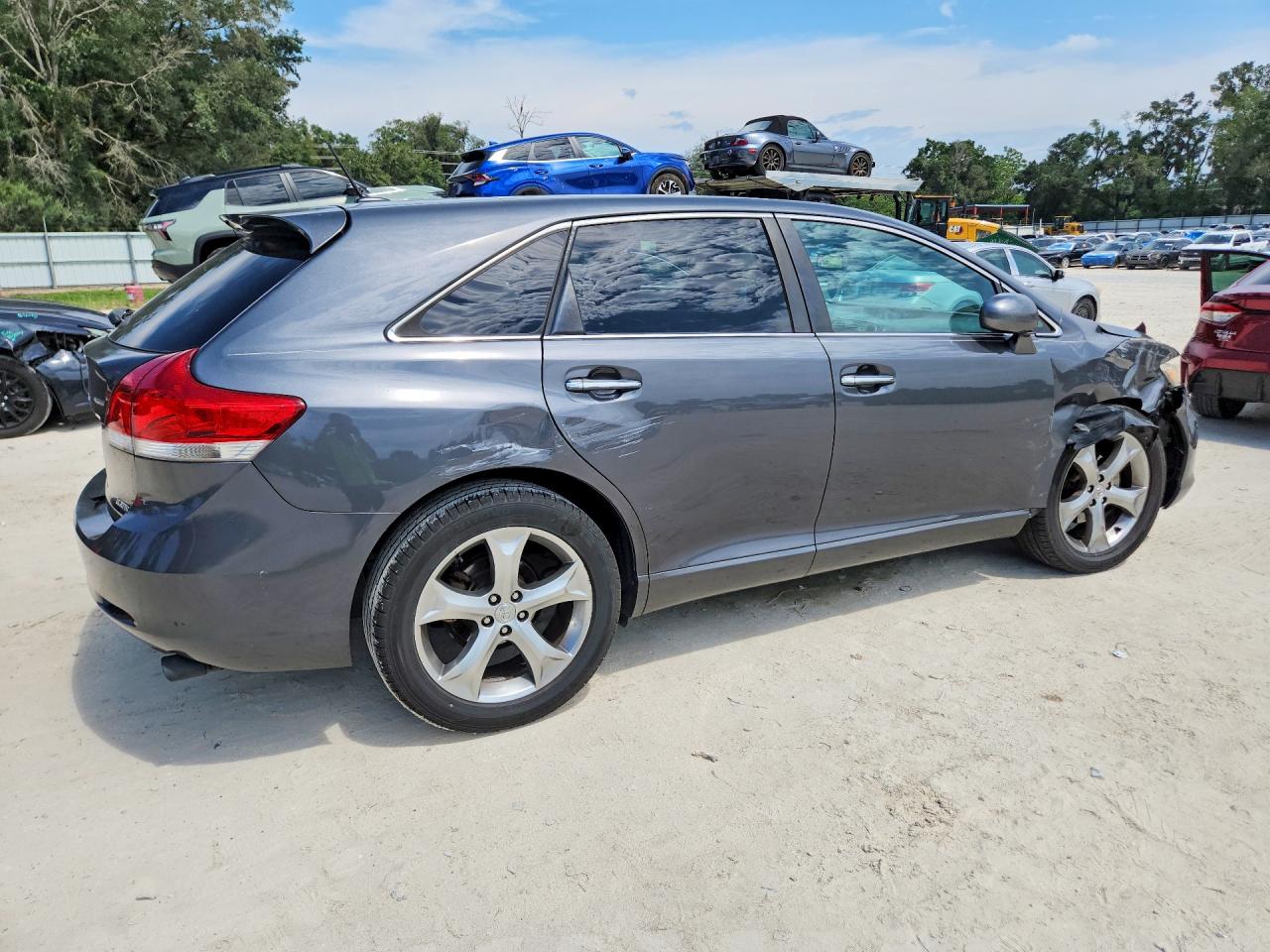 2012 Toyota Venza Limited Gray vin: 4T3ZK3BBXCU051491