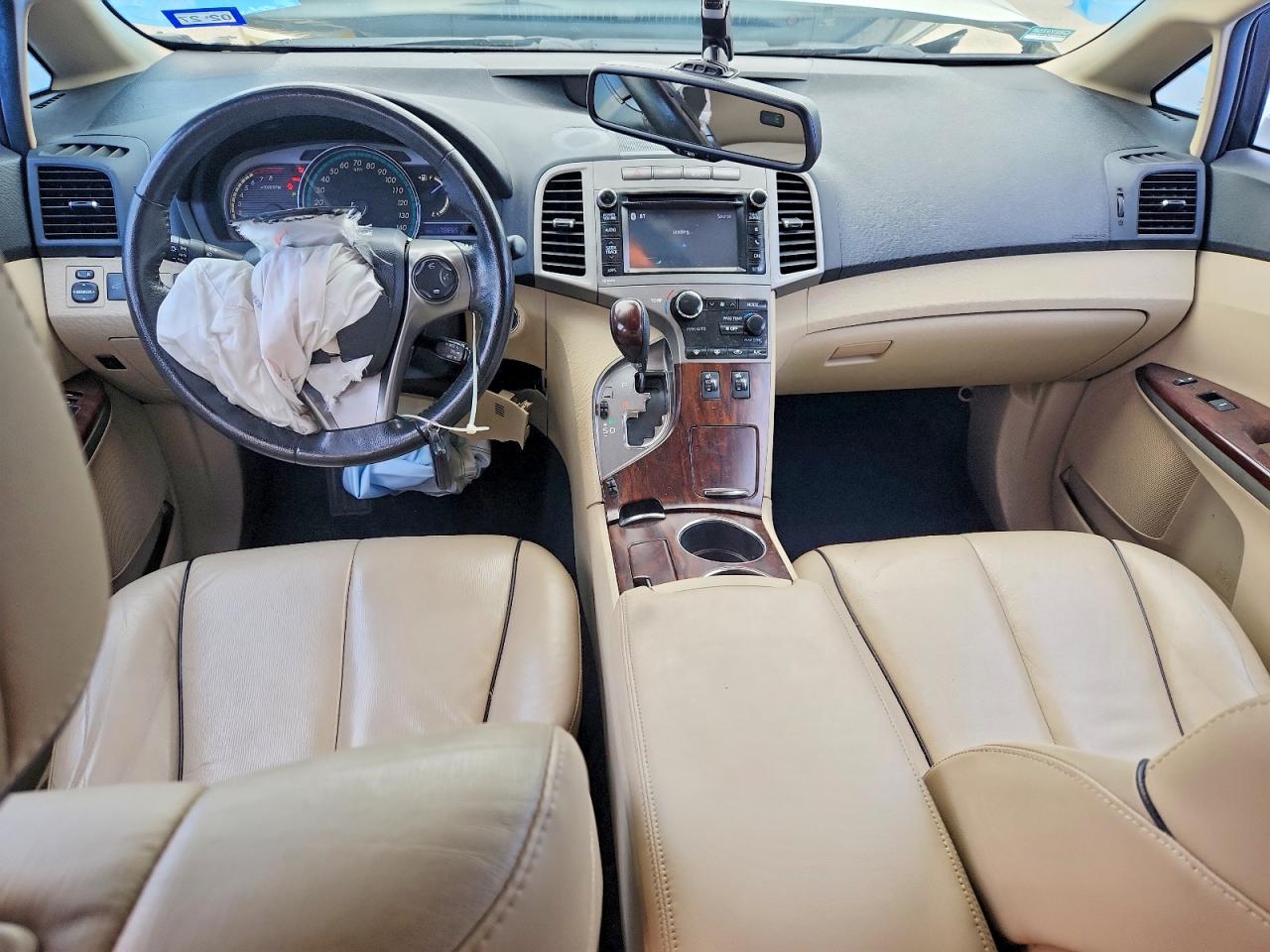 2013 Toyota Venza Xle White vin: 4T3ZK3BBXDU057664