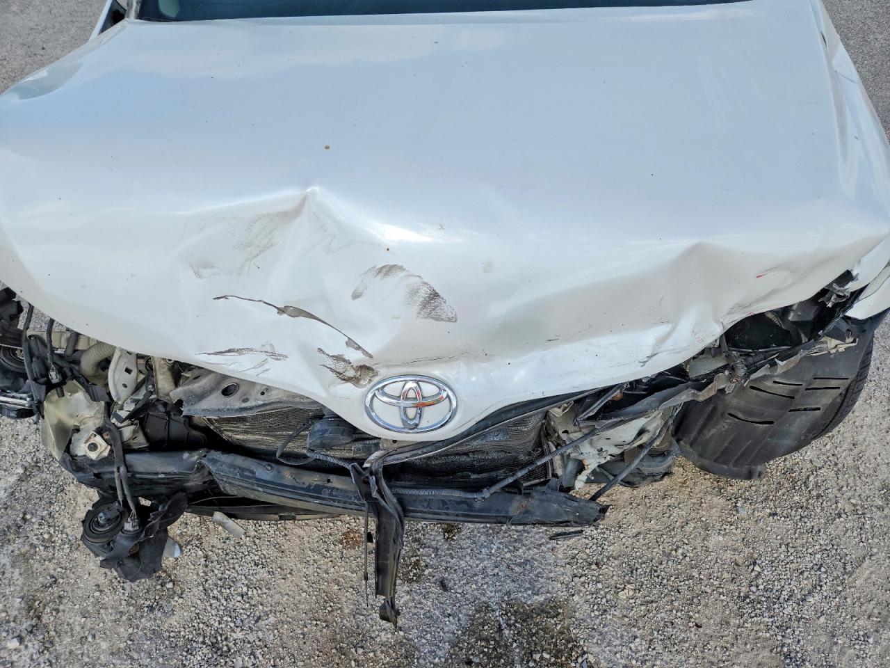 2013 Toyota Venza Xle White vin: 4T3ZK3BBXDU057664