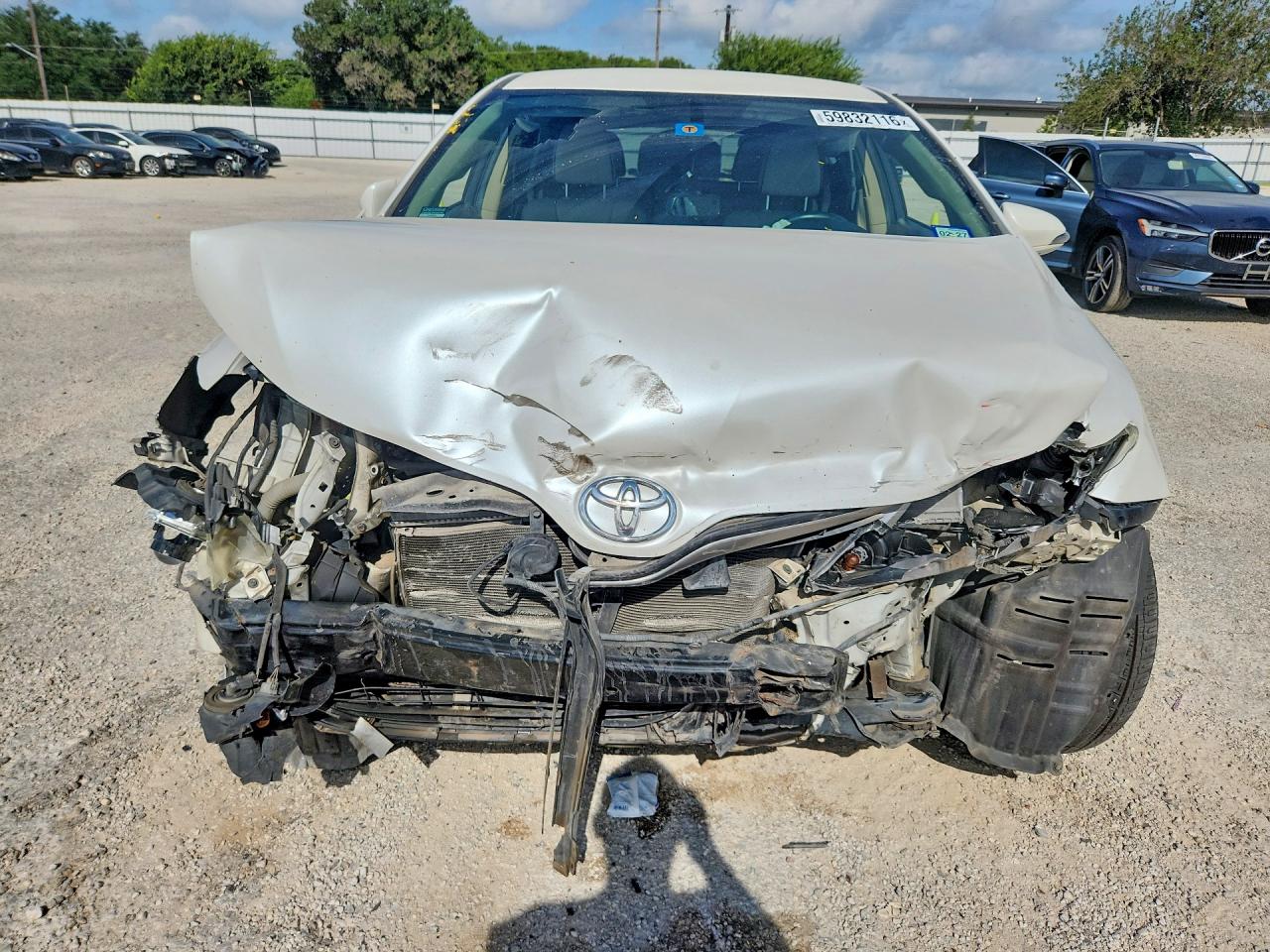 2013 Toyota Venza Xle White vin: 4T3ZK3BBXDU057664