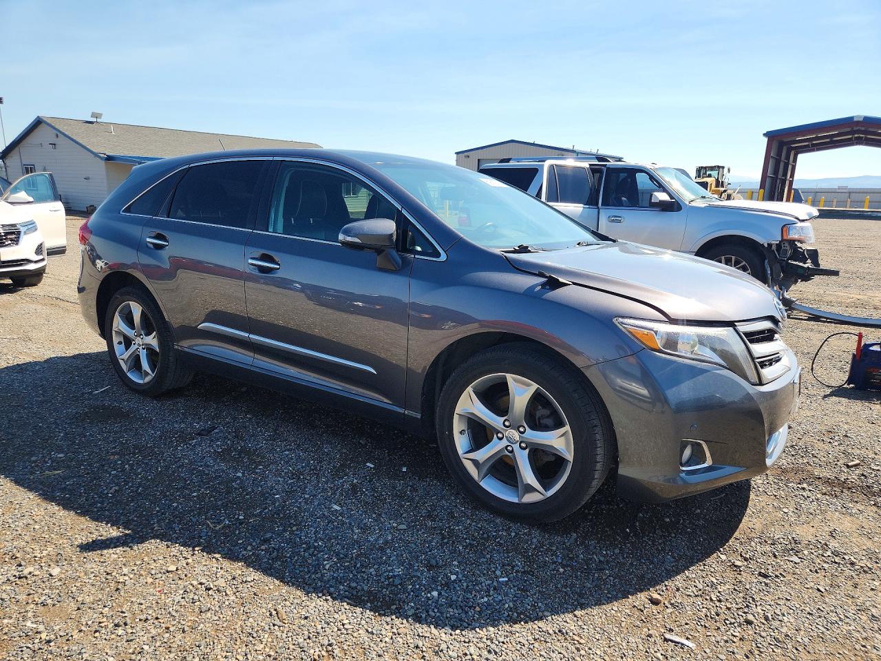 2014 Toyota Venza Limited Gray vin: 4T3ZK3BBXEU064065