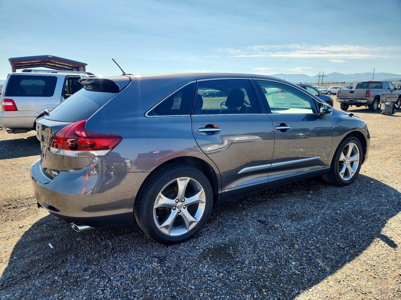 2014 Toyota Venza Limited Gray vin: 4T3ZK3BBXEU064065
