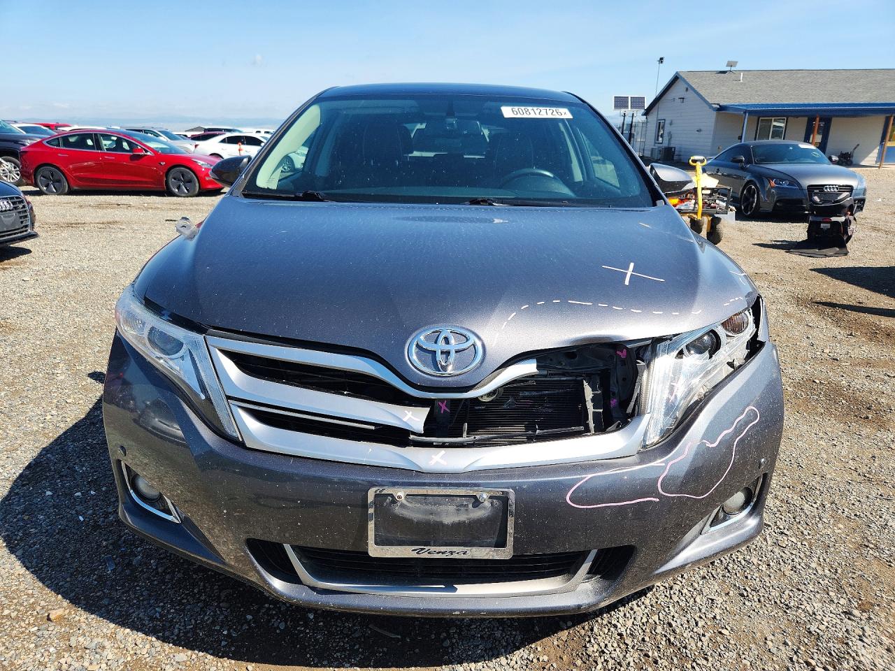 2014 Toyota Venza Limited Gray vin: 4T3ZK3BBXEU064065