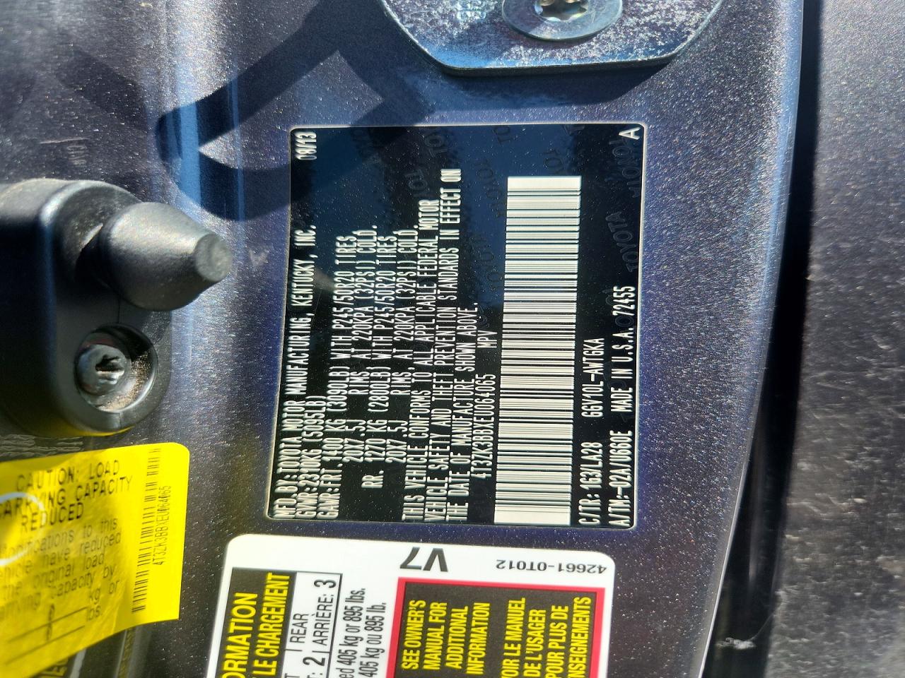 2014 Toyota Venza Limited Gray vin: 4T3ZK3BBXEU064065