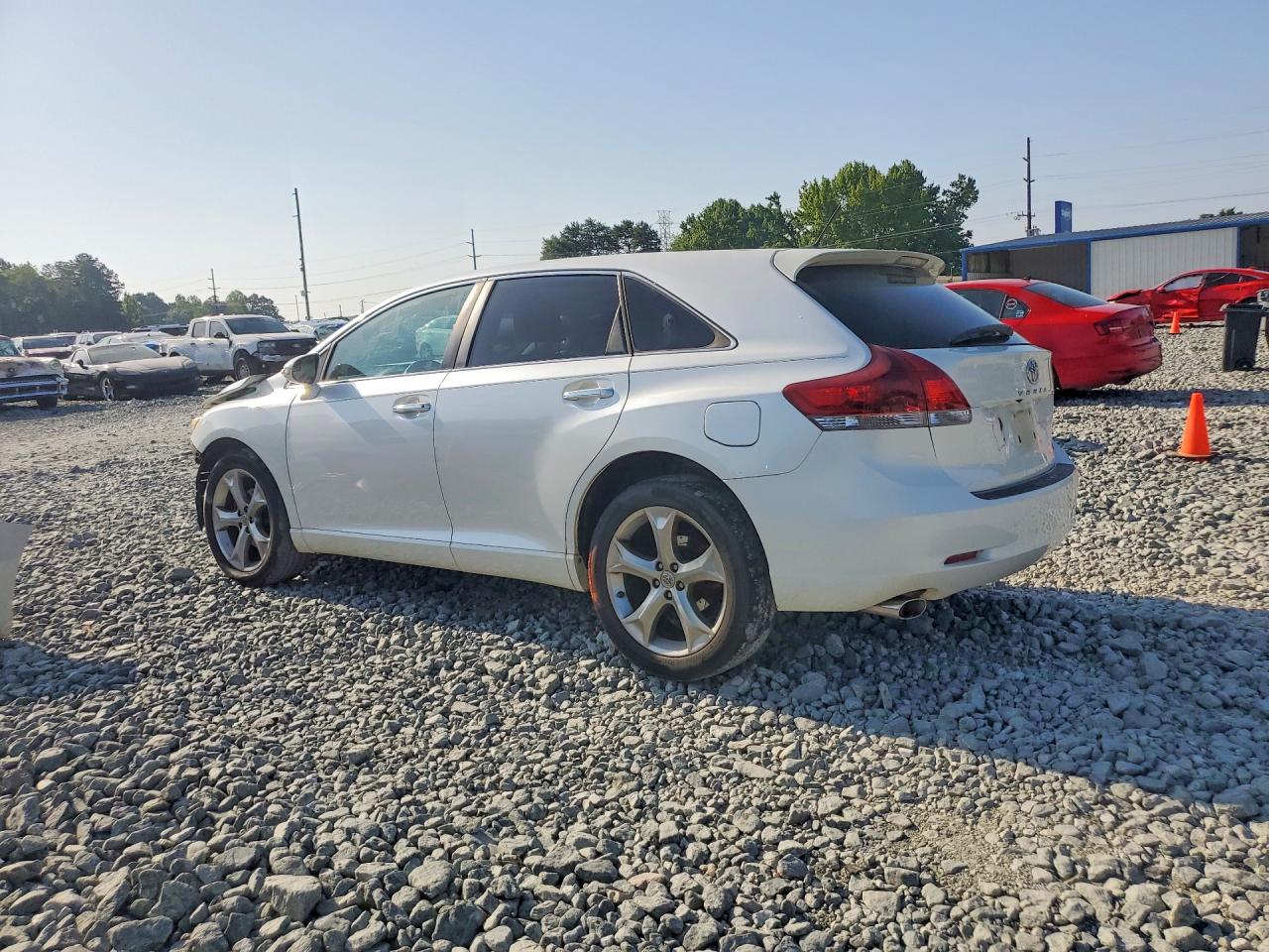 2014 Toyota Venza Xle White vin: 4T3ZK3BBXEU065815