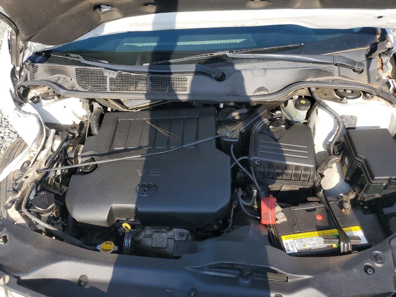 2014 Toyota Venza Xle White vin: 4T3ZK3BBXEU065815