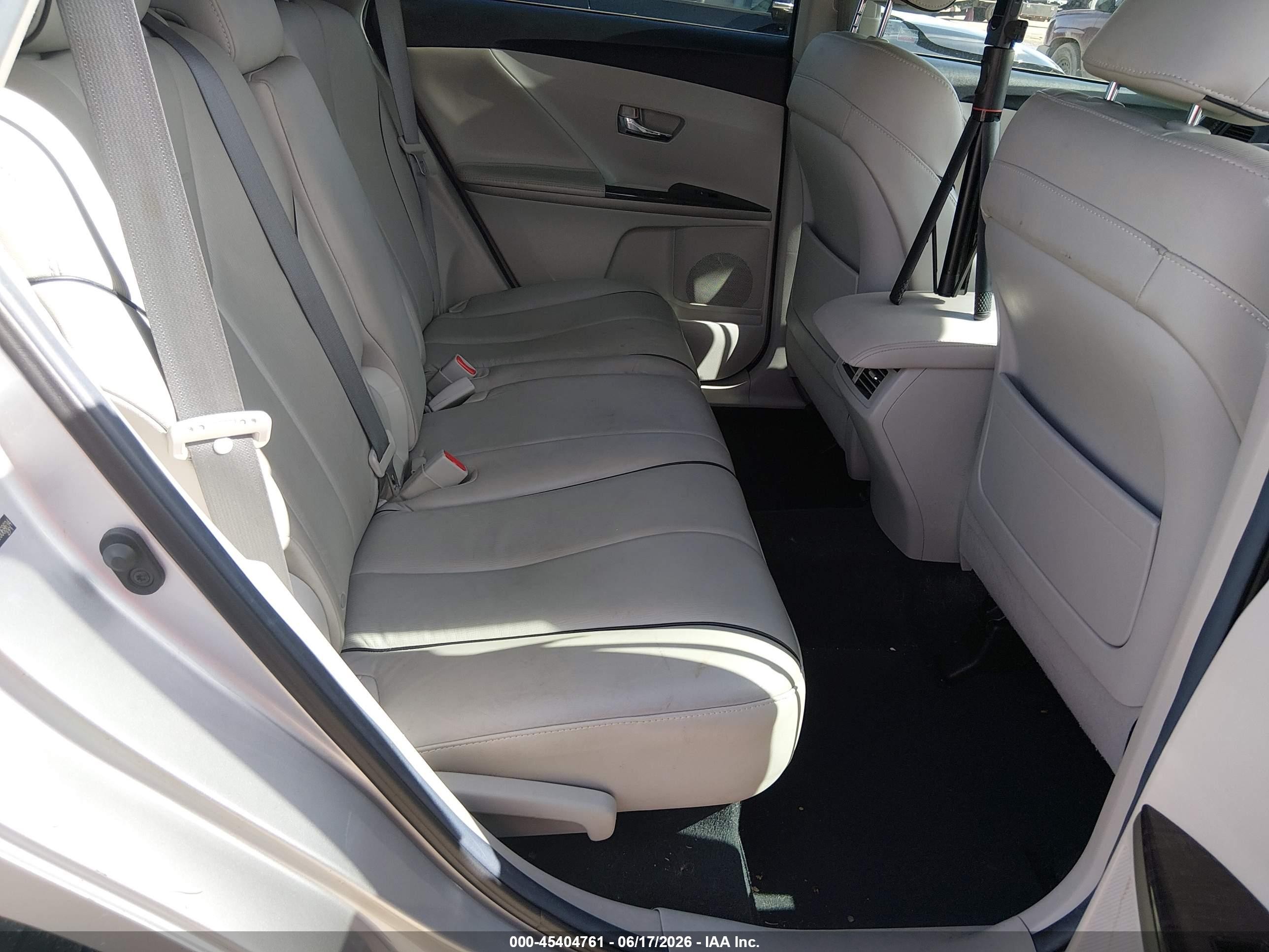 2014 Toyota Venza Xle V6 Silver vin: 4T3ZK3BBXEU068634