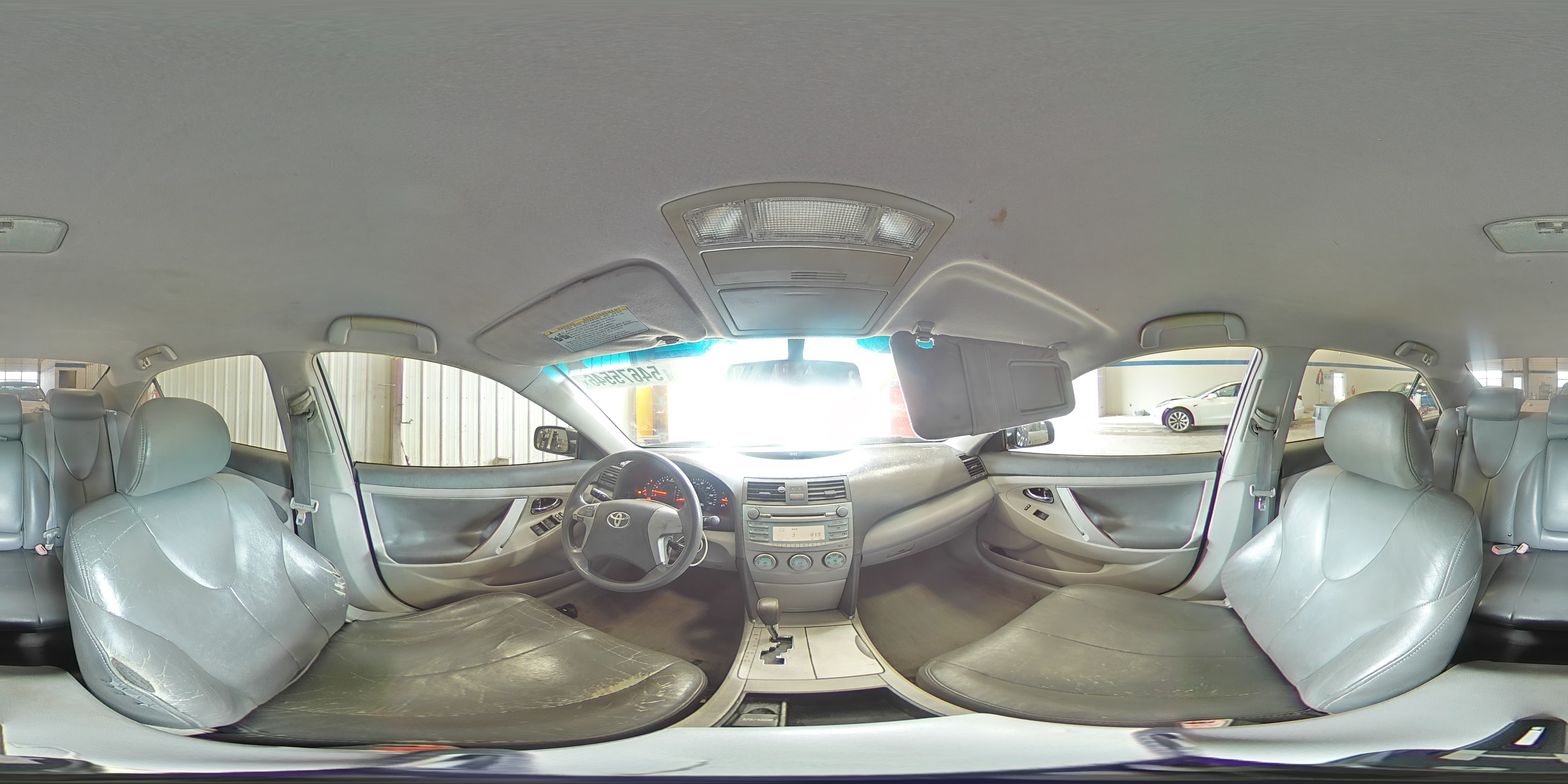 2007 Toyota Camry Le Gray vin: 4T4BE46K07R002782