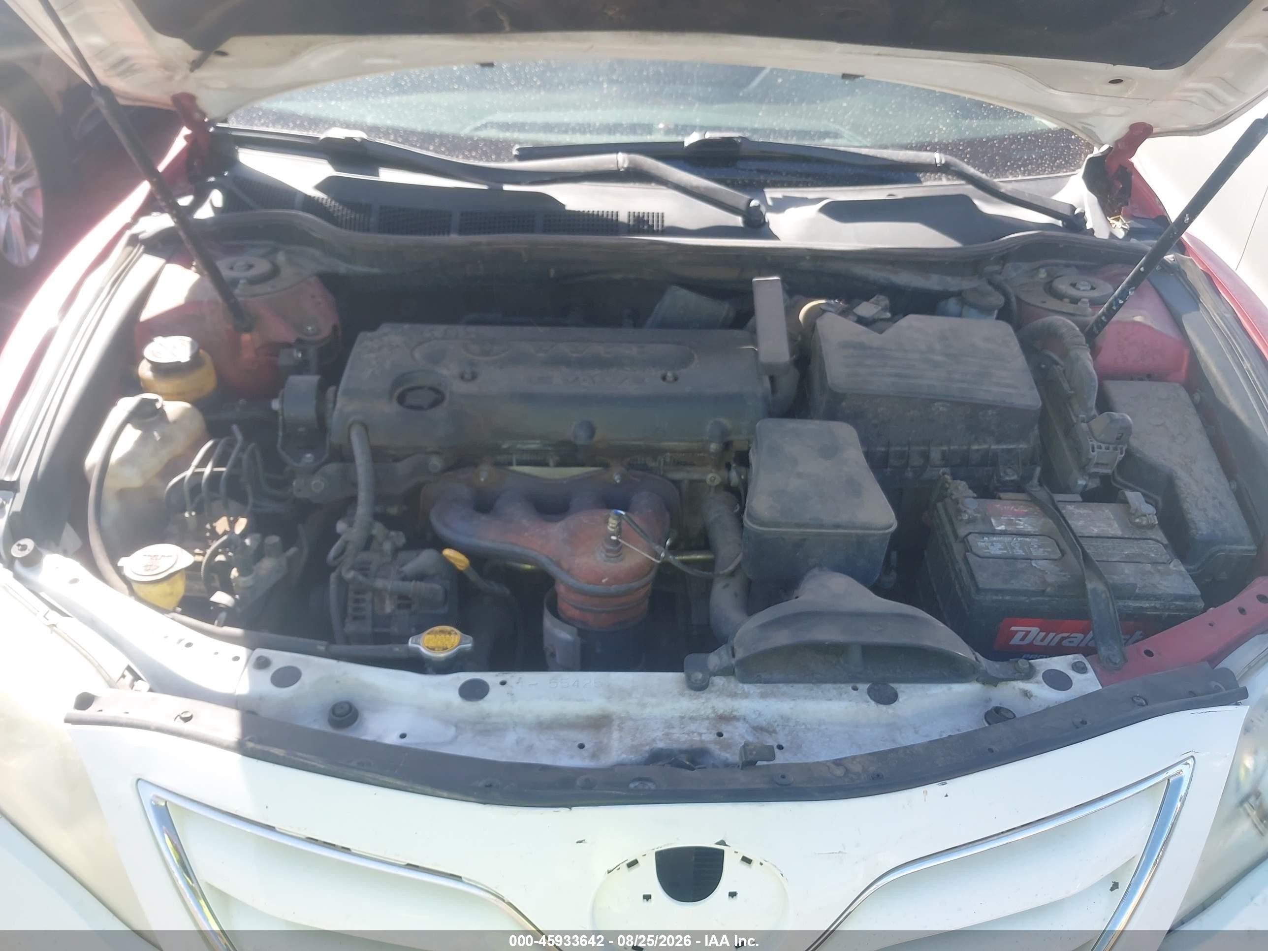 2007 Toyota Camry Le Red vin: 4T4BE46K07R004080