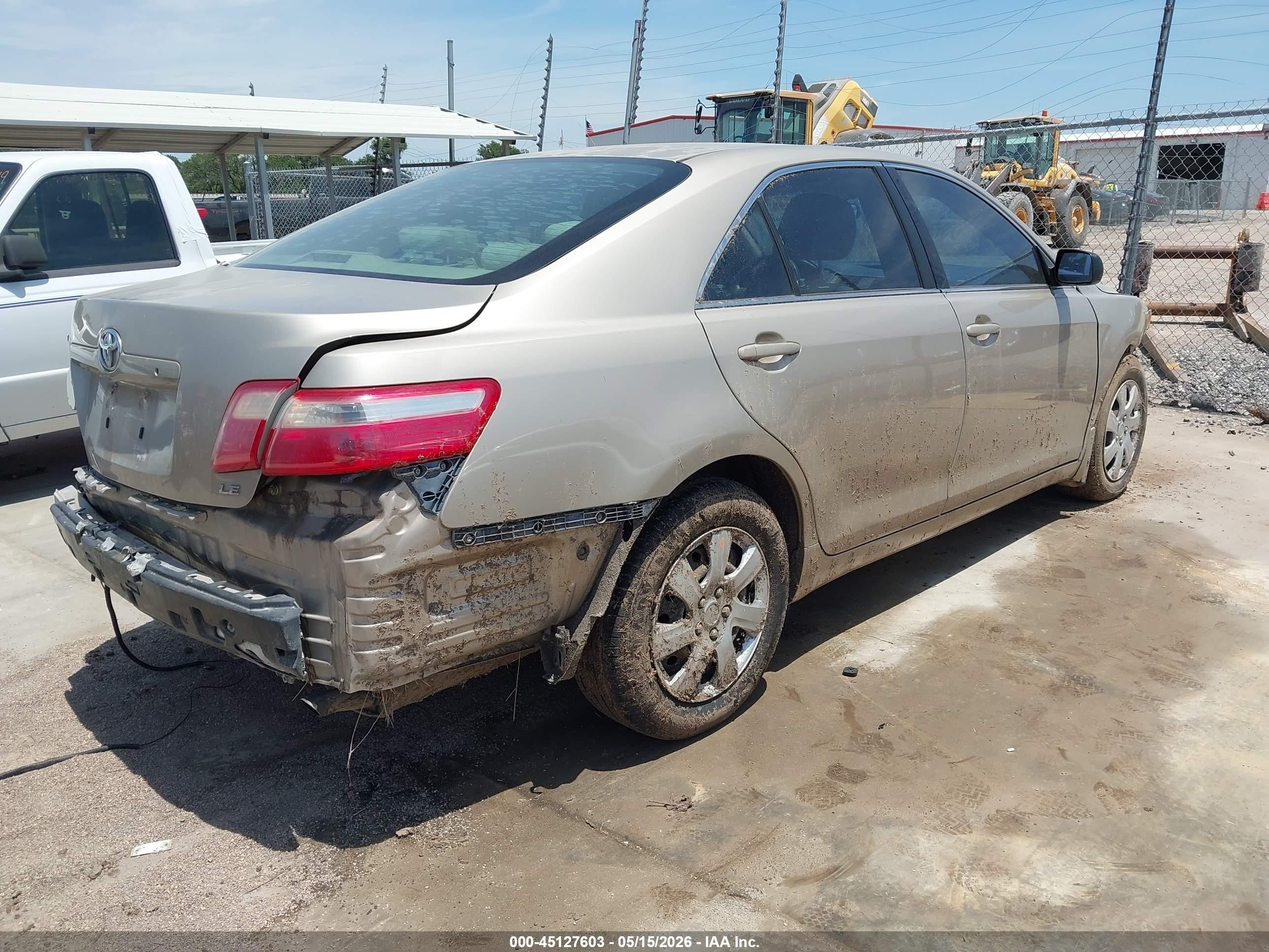 2007 Toyota Camry Le Бежевый vin: 4T4BE46K07R005682