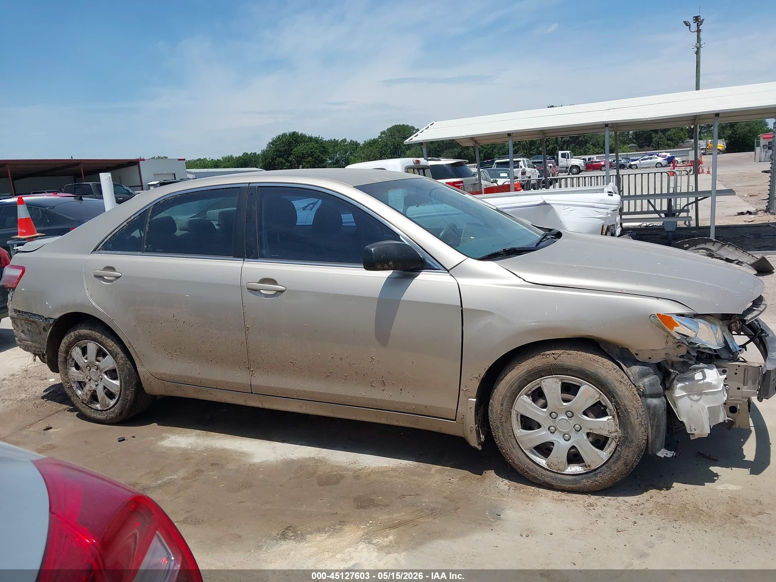2007 Toyota Camry Le Бежевый vin: 4T4BE46K07R005682