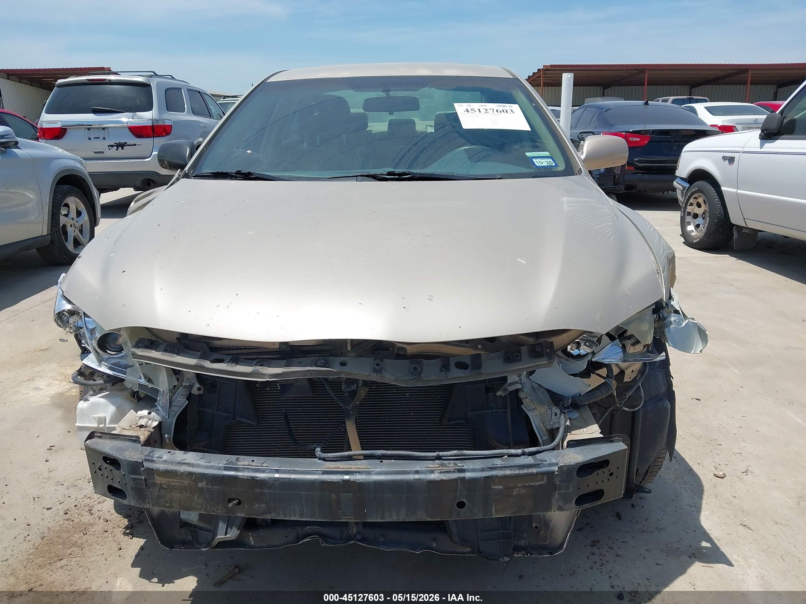 2007 Toyota Camry Le Бежевый vin: 4T4BE46K07R005682